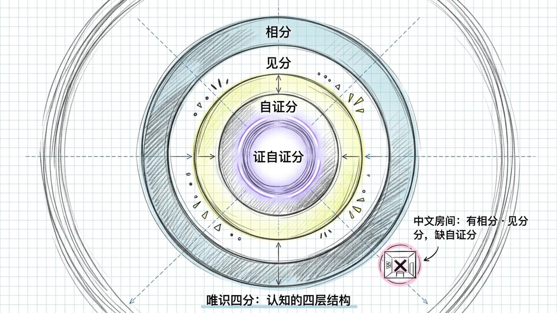 唯识四分说：觉知的四层结构