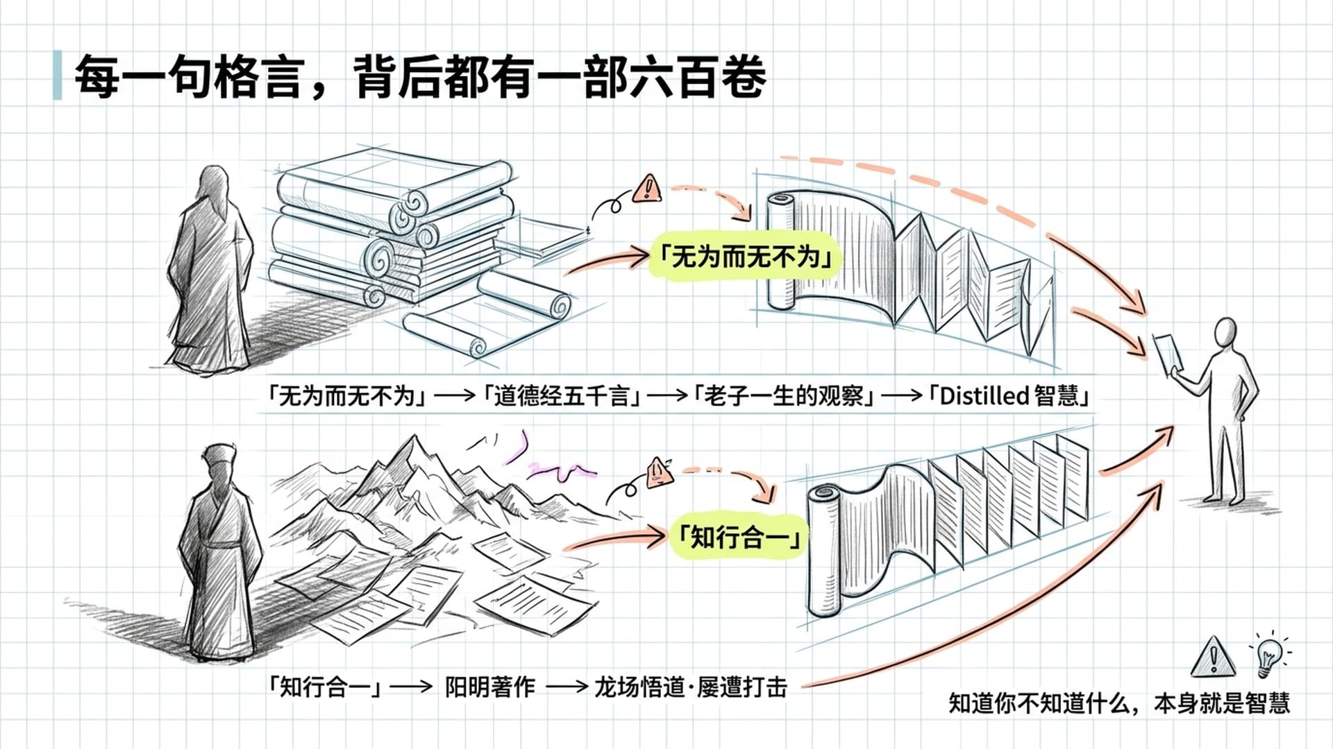 格言背后的浩瀚历程