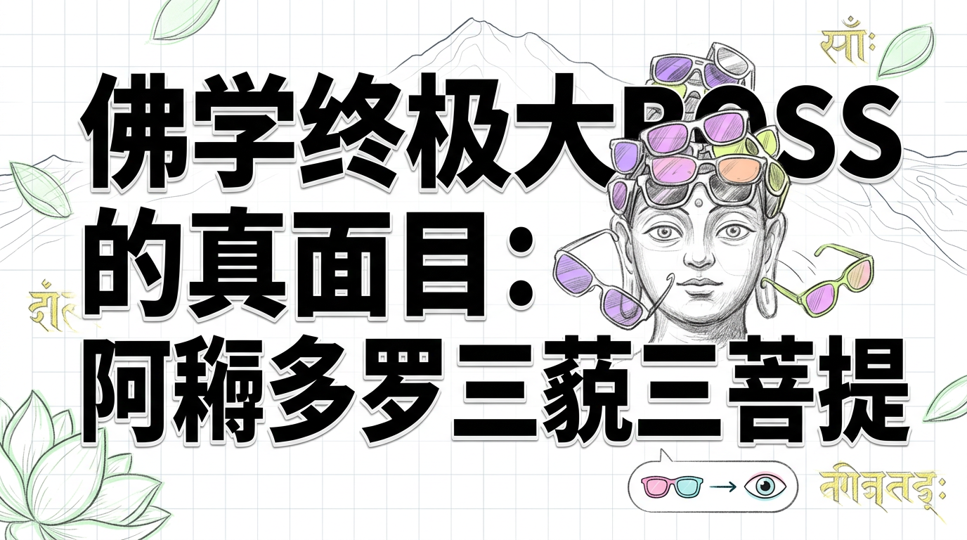 阿耨多罗三藐三菩提：佛学终极目标的真正含义，你念了一辈子却不懂