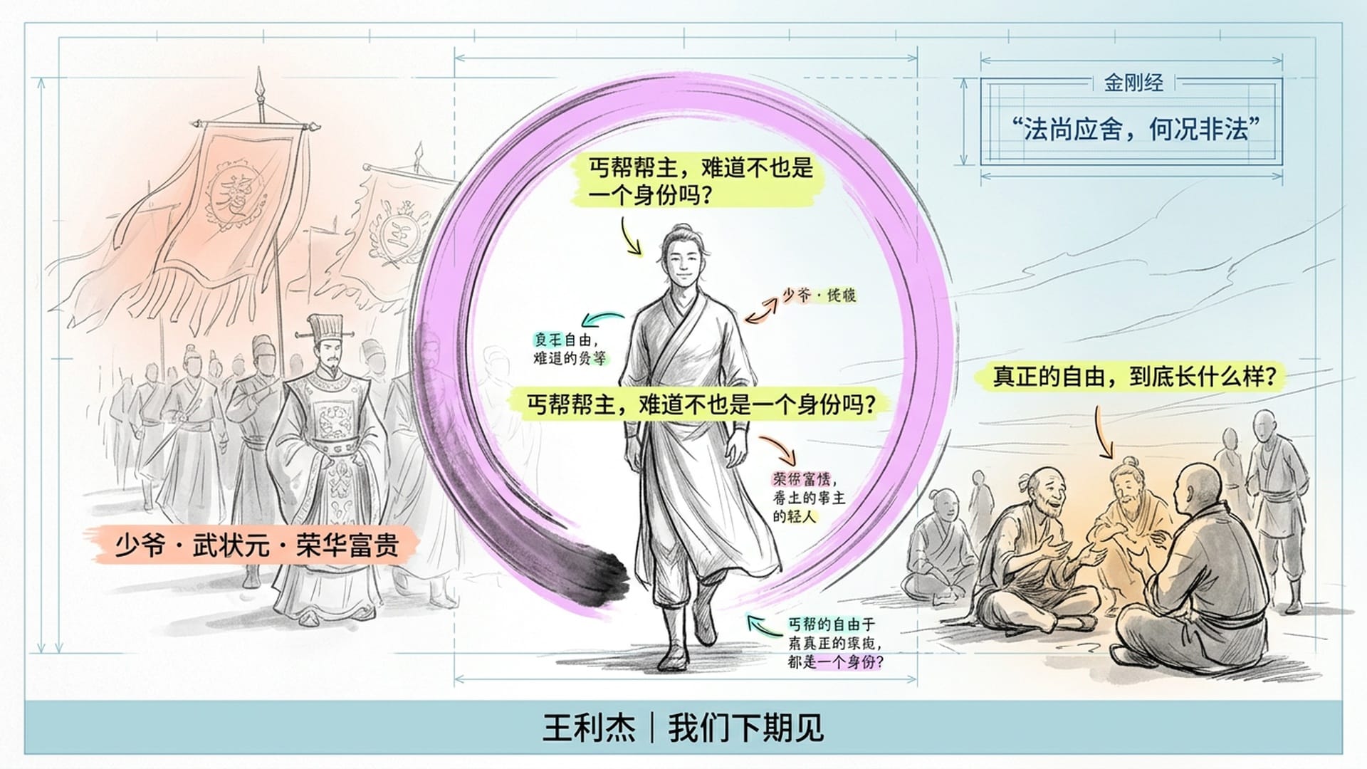 苏灿背对皇帝仪仗队，那个平静的背影，是电影最后留下的问题