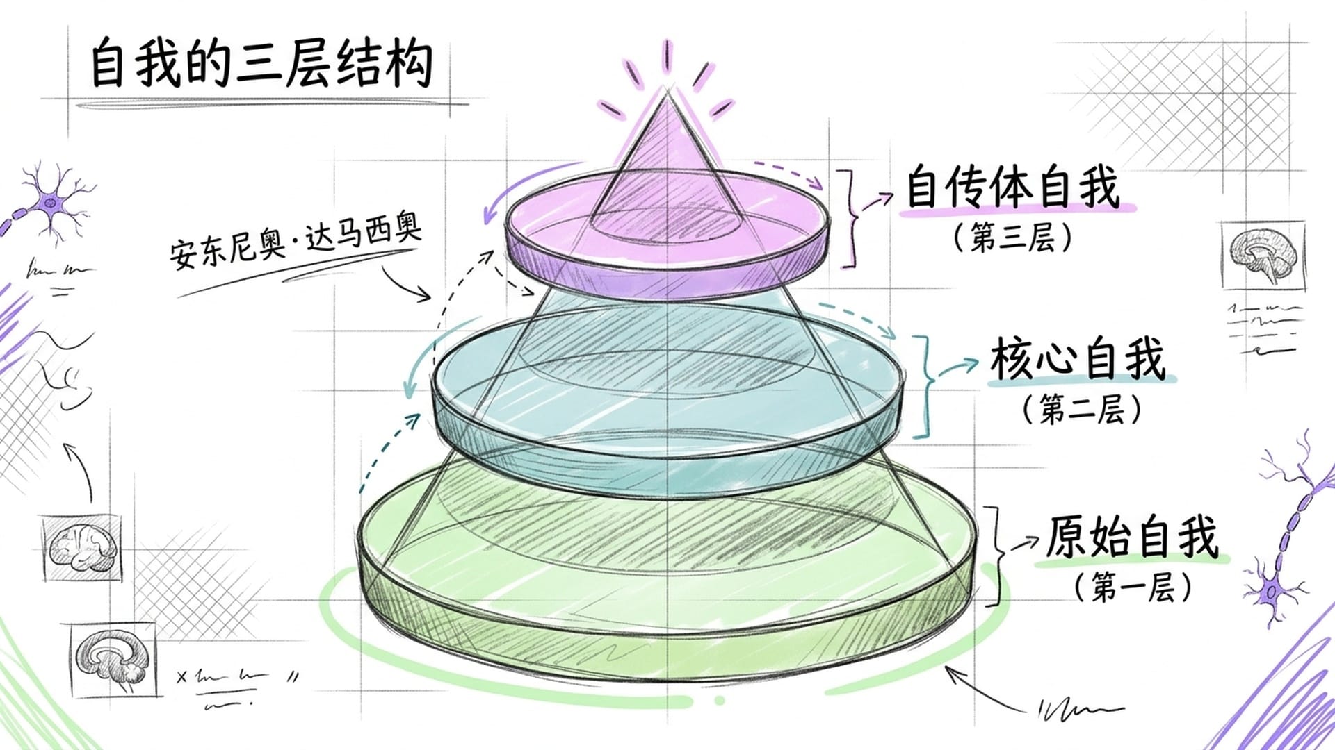 达马西奥的三层自我模型