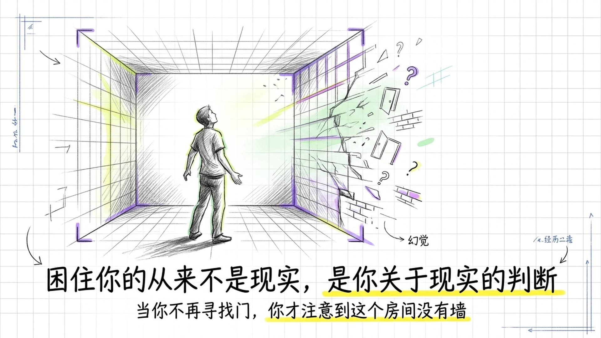 当你不再寻找门