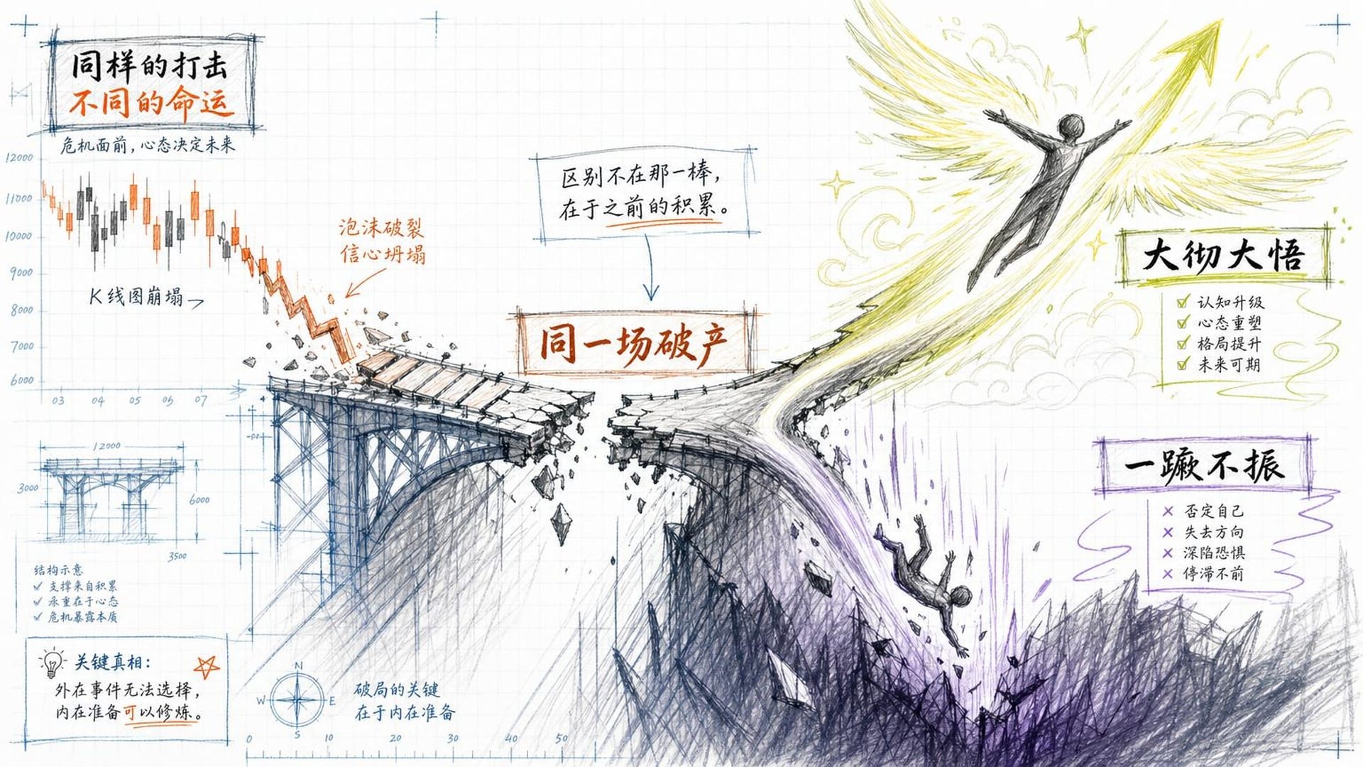 同一场破产：有人跌入深渊，有人生出翅膀飞跃