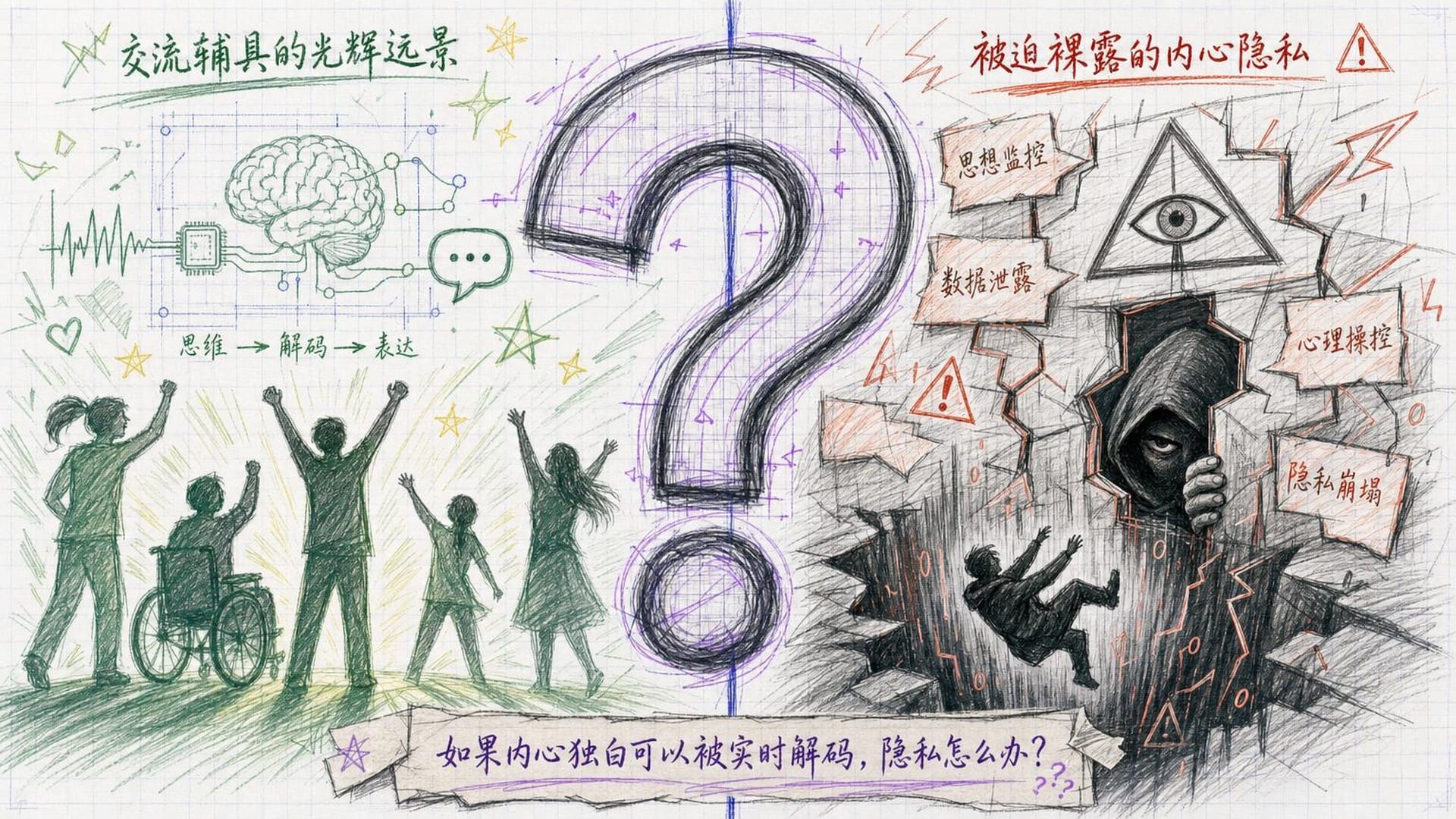 脑机接口的隐私隐患：技术突破与隐私危机