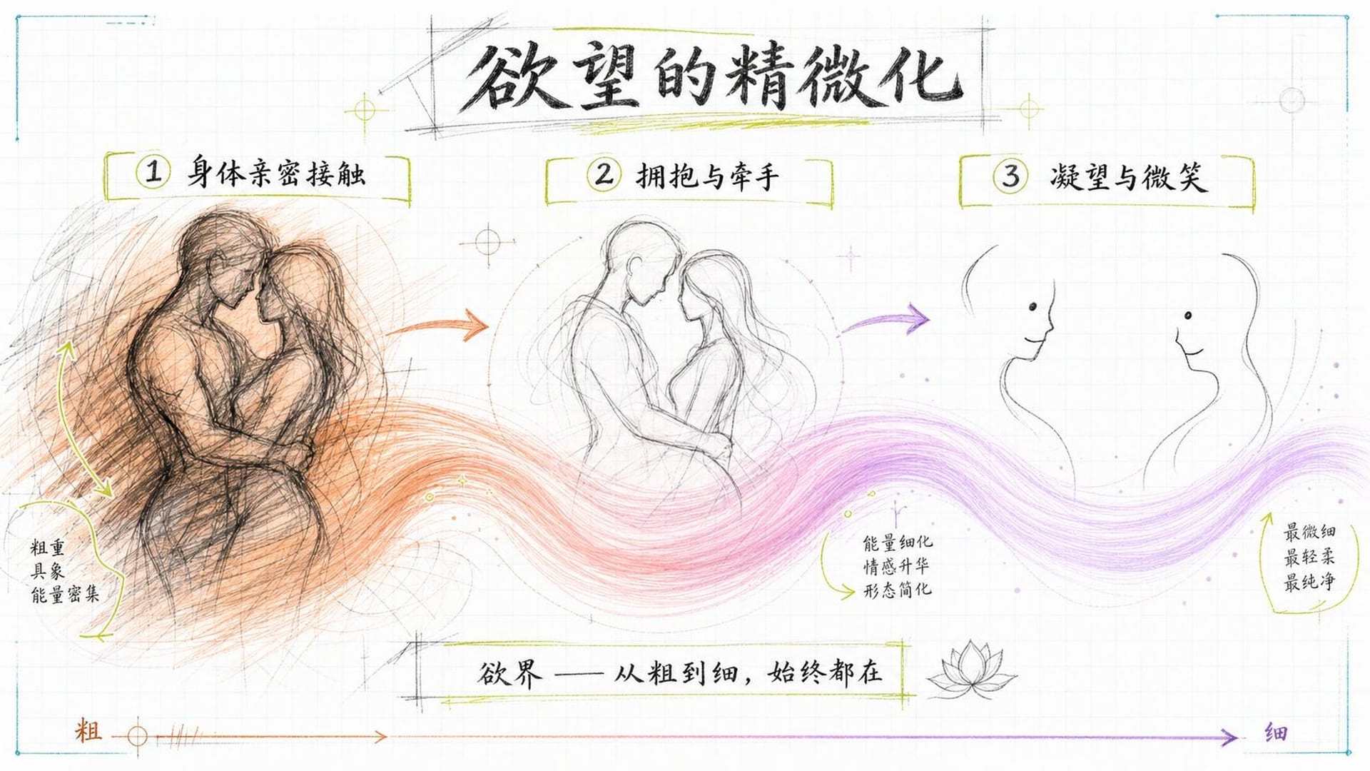 欲望的精微化：从接触到凝视