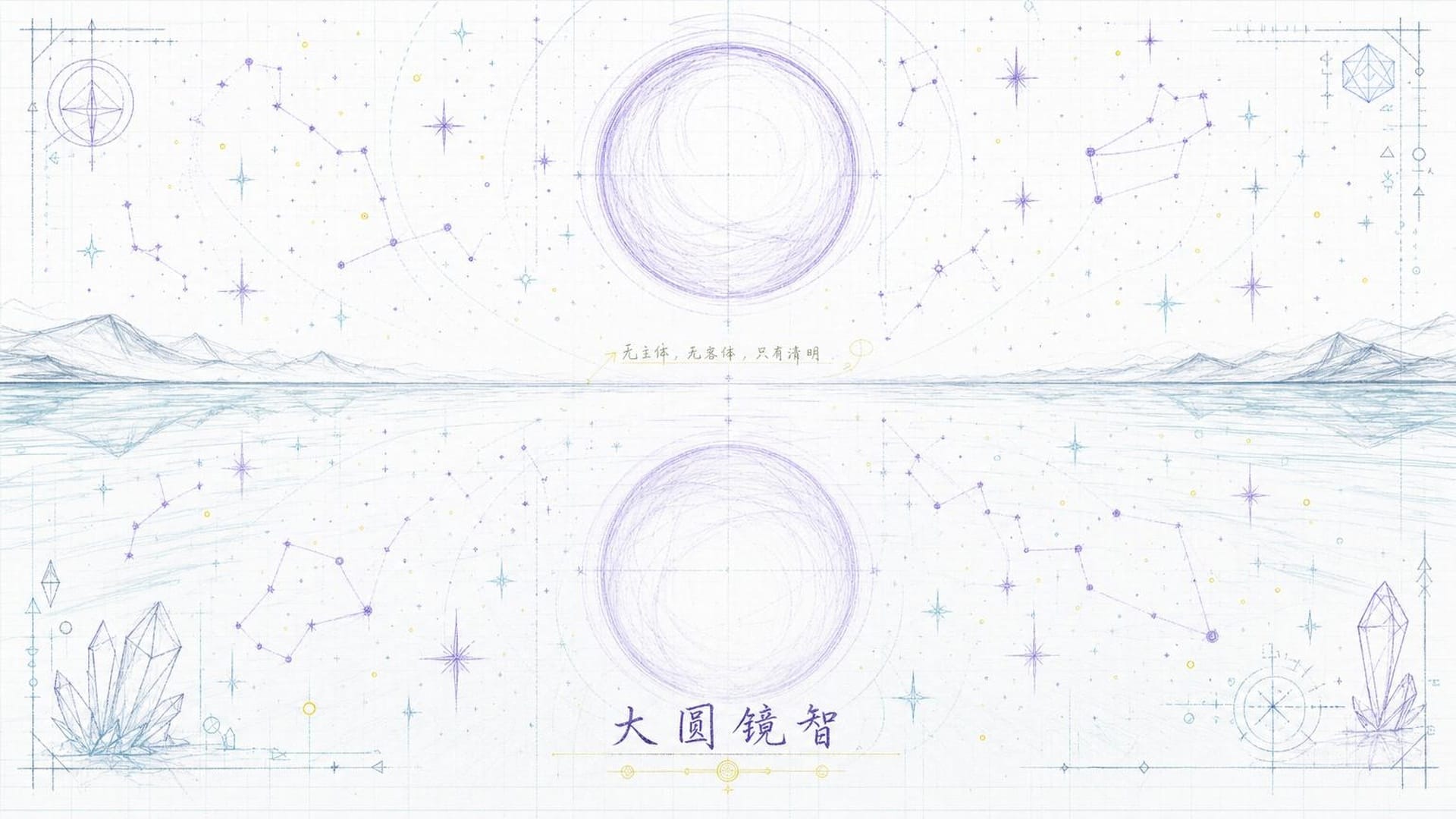 大圆镜智：无主无客，唯有清明