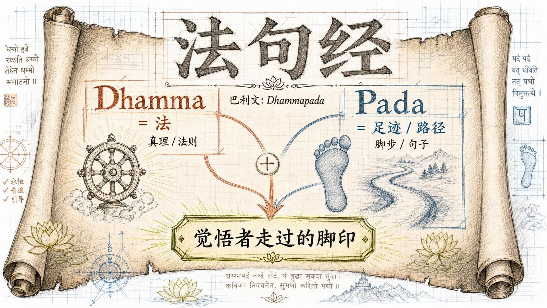 法句经的词源解析