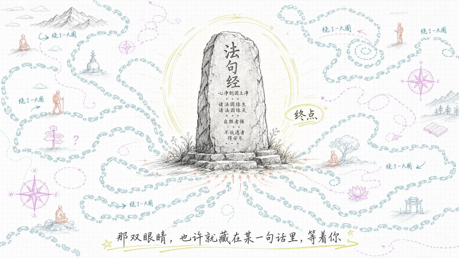 法句经：绕了一大圈后回到的起点