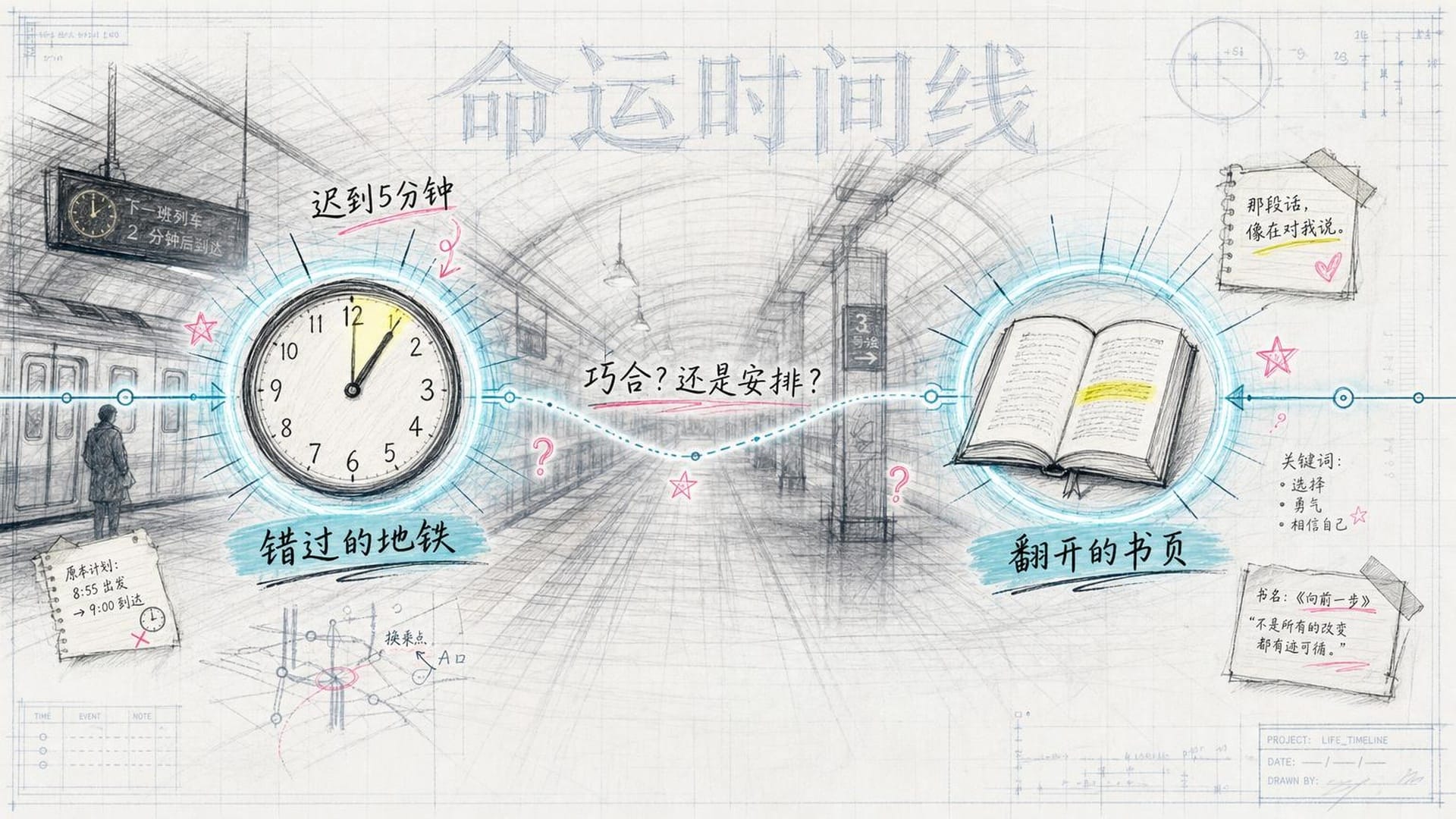 人生转折点的时间线