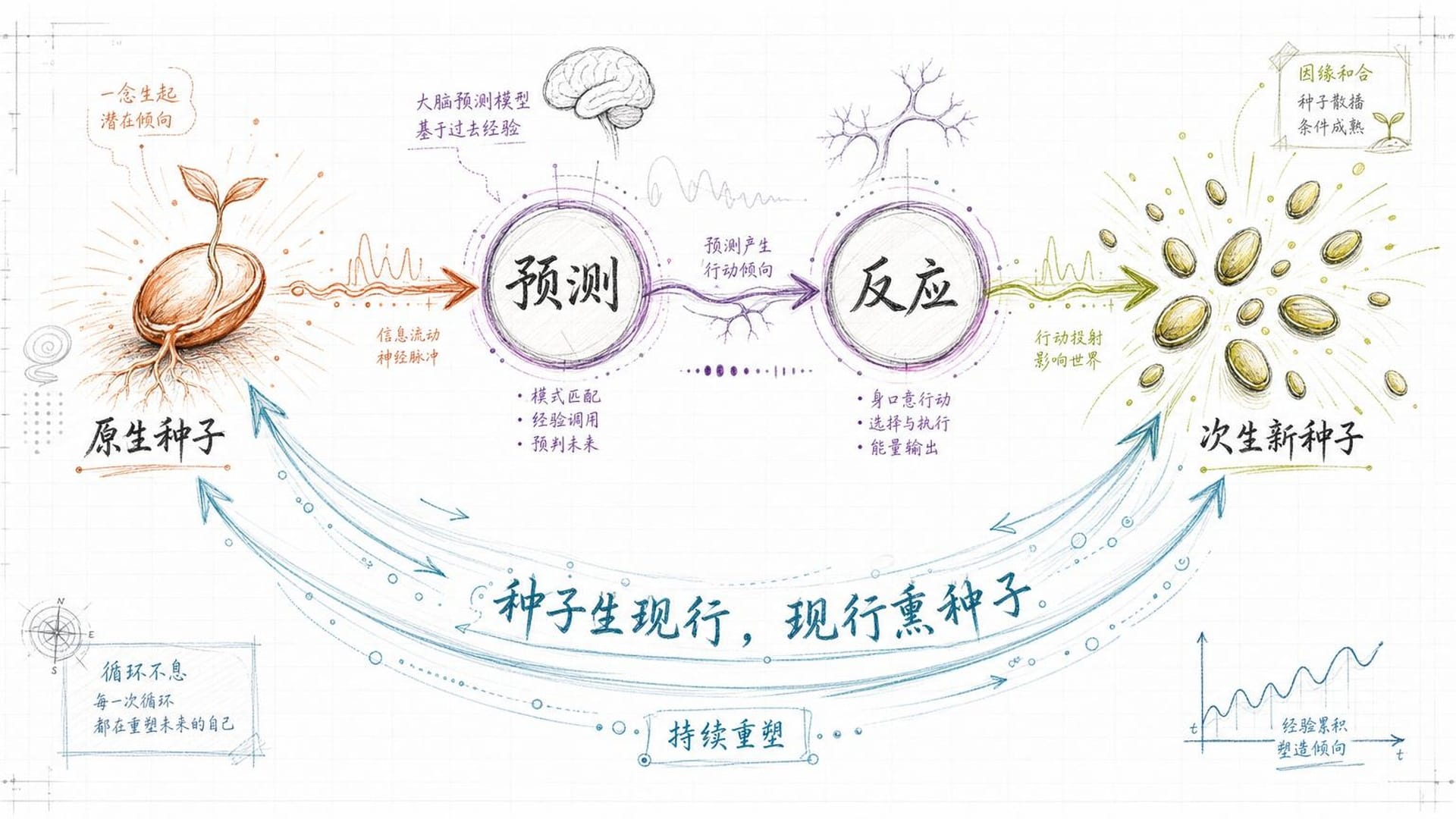 种子生现行的循环流程