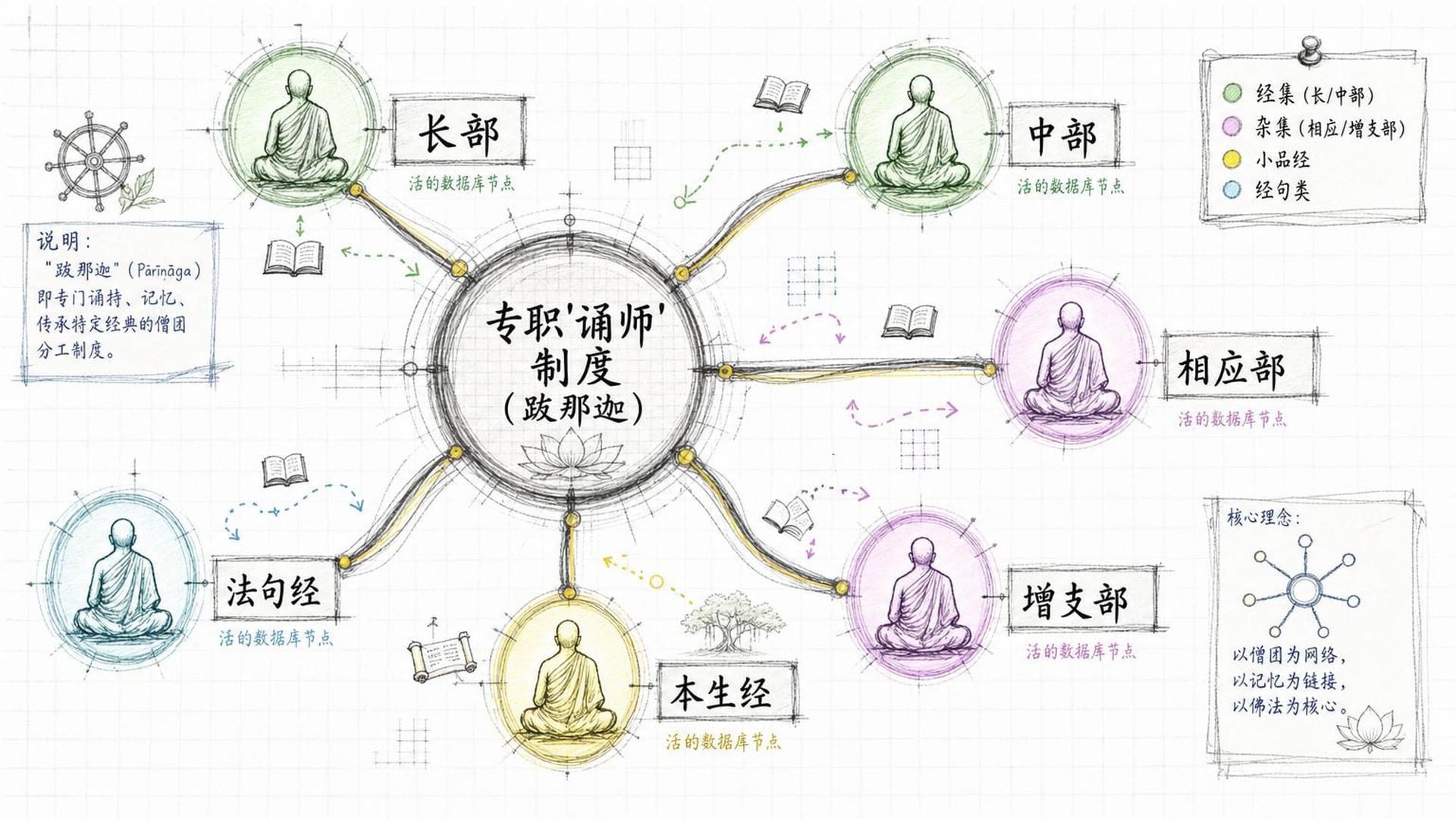 诵师制度——专职分布式记忆网络