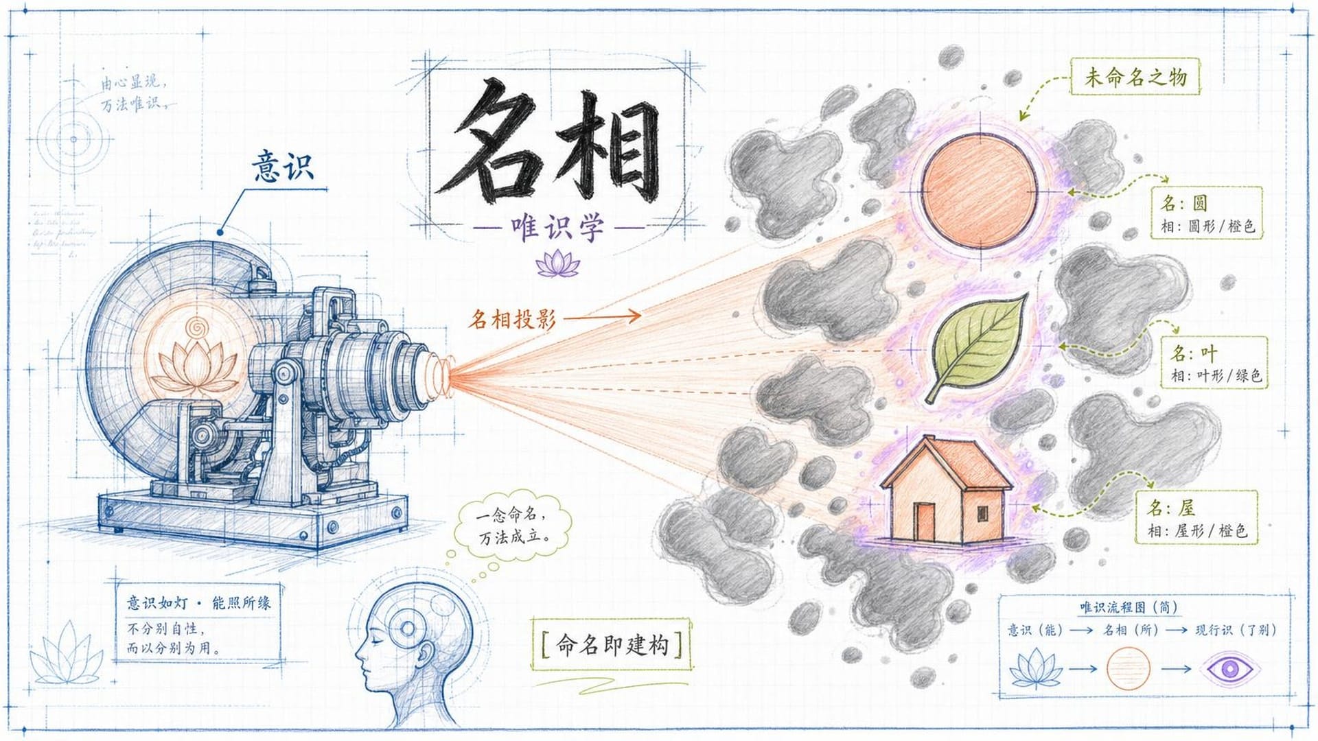 唯识学"名相"——意识赋予世界色彩