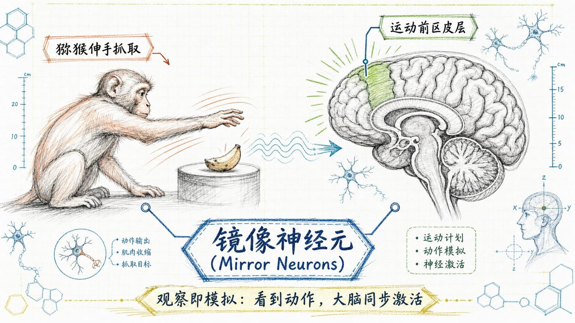 镜像神经元发现