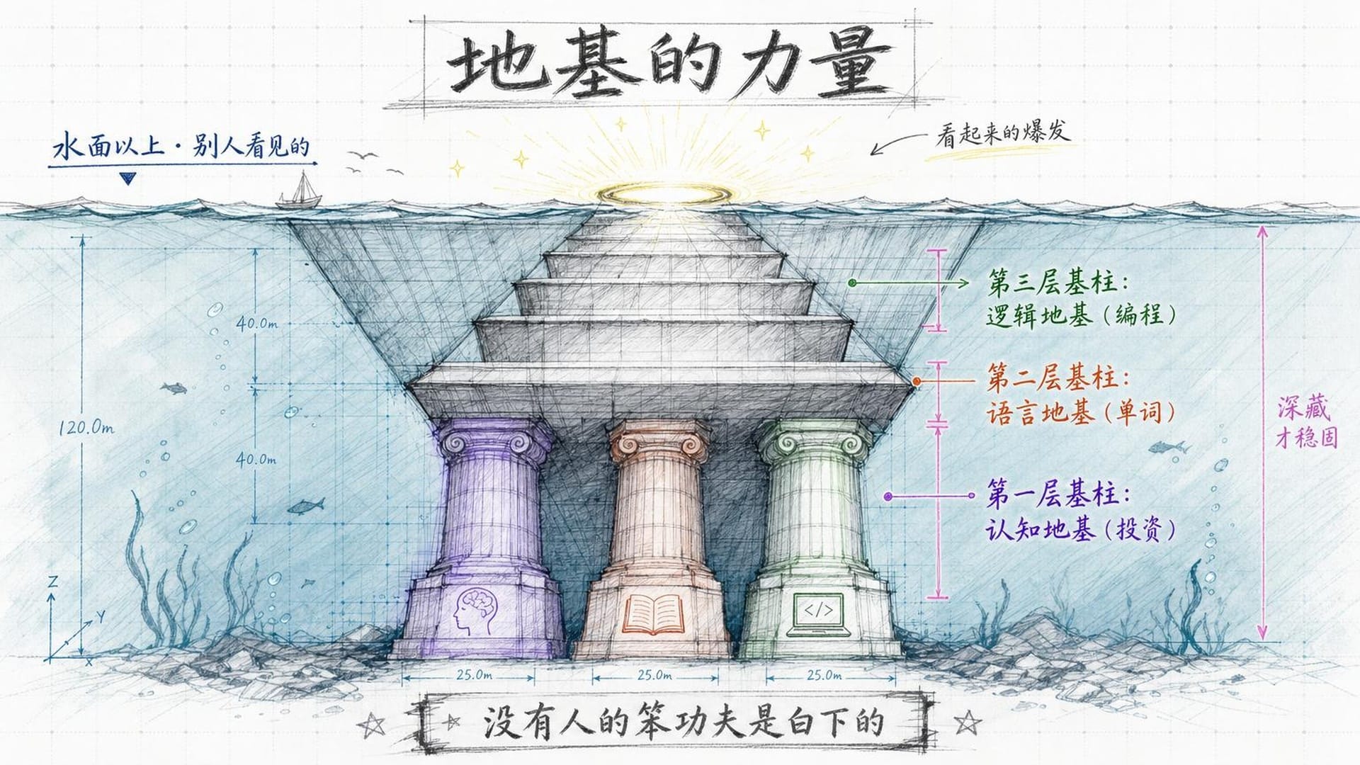 地基的三根巨柱：认知、语言、逻辑