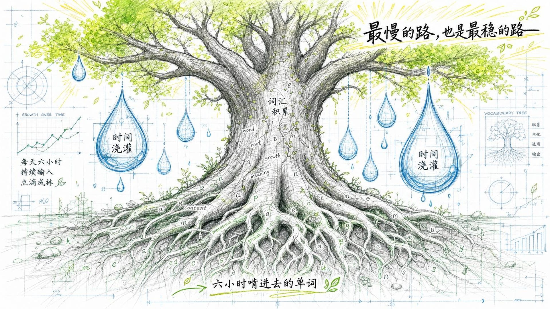 时间浇灌出的参天大树：最慢的路，也是最稳的路