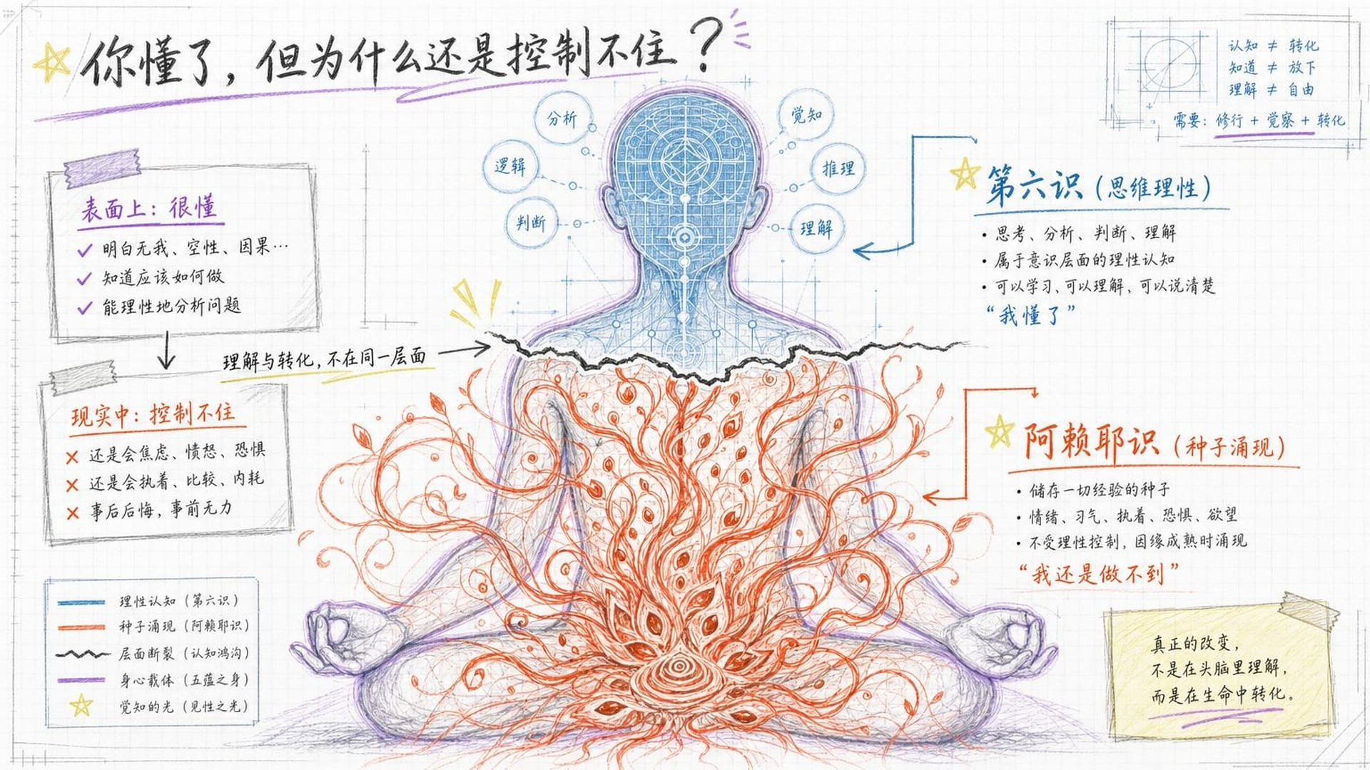 理性理解与种子转化的层级差异