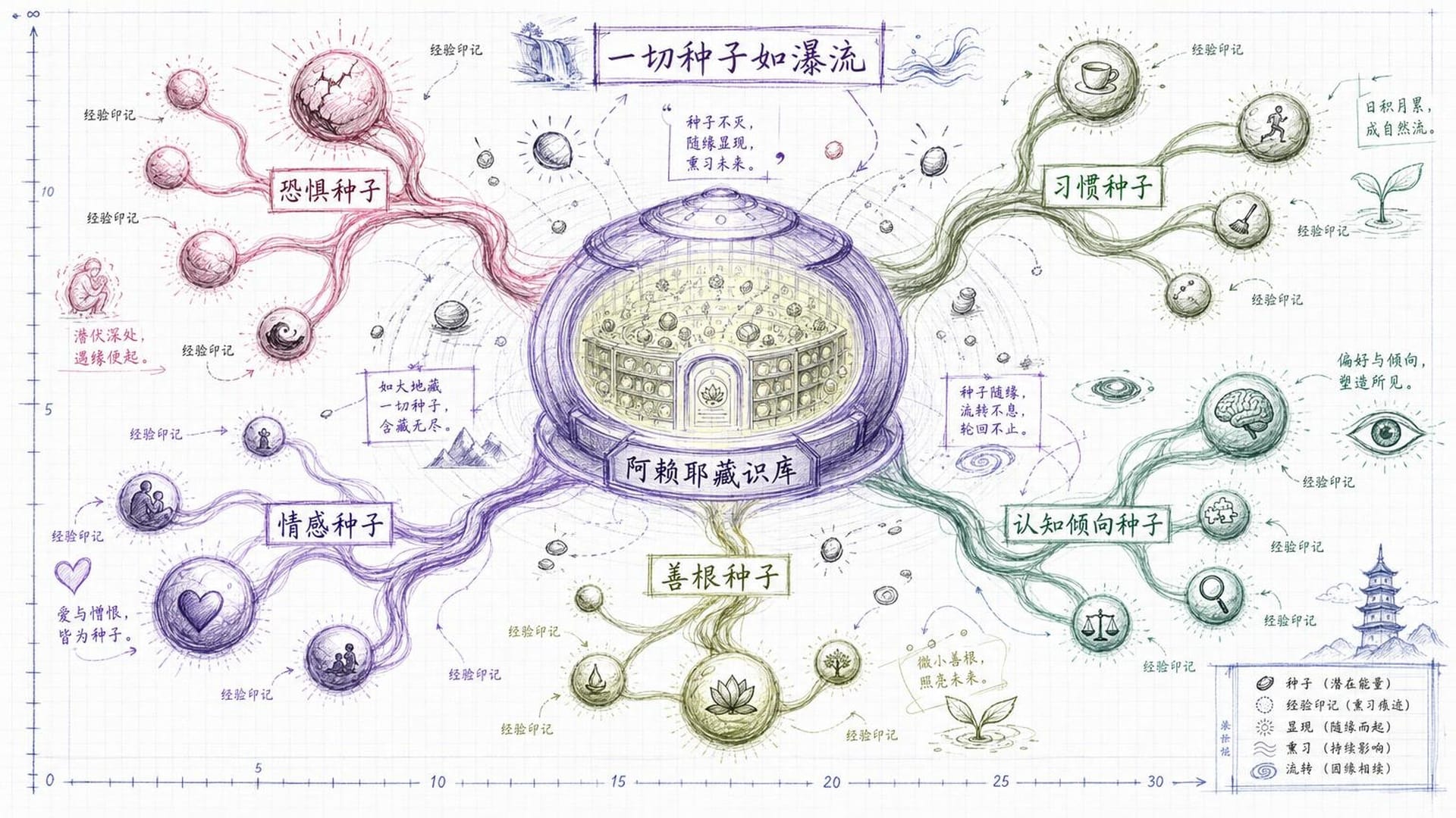 种子与阿赖耶藏识库