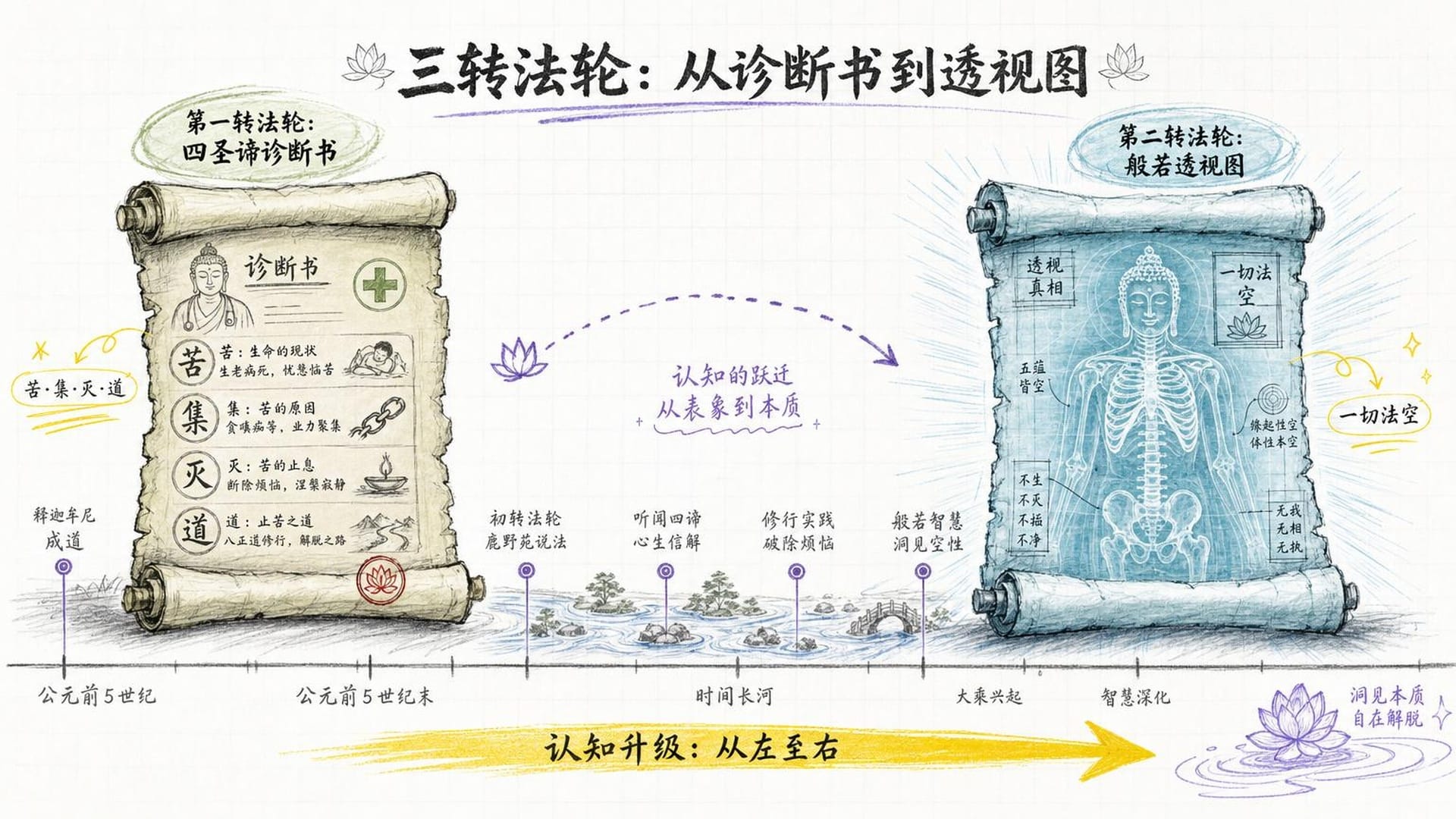 三转法轮的认知升级路径