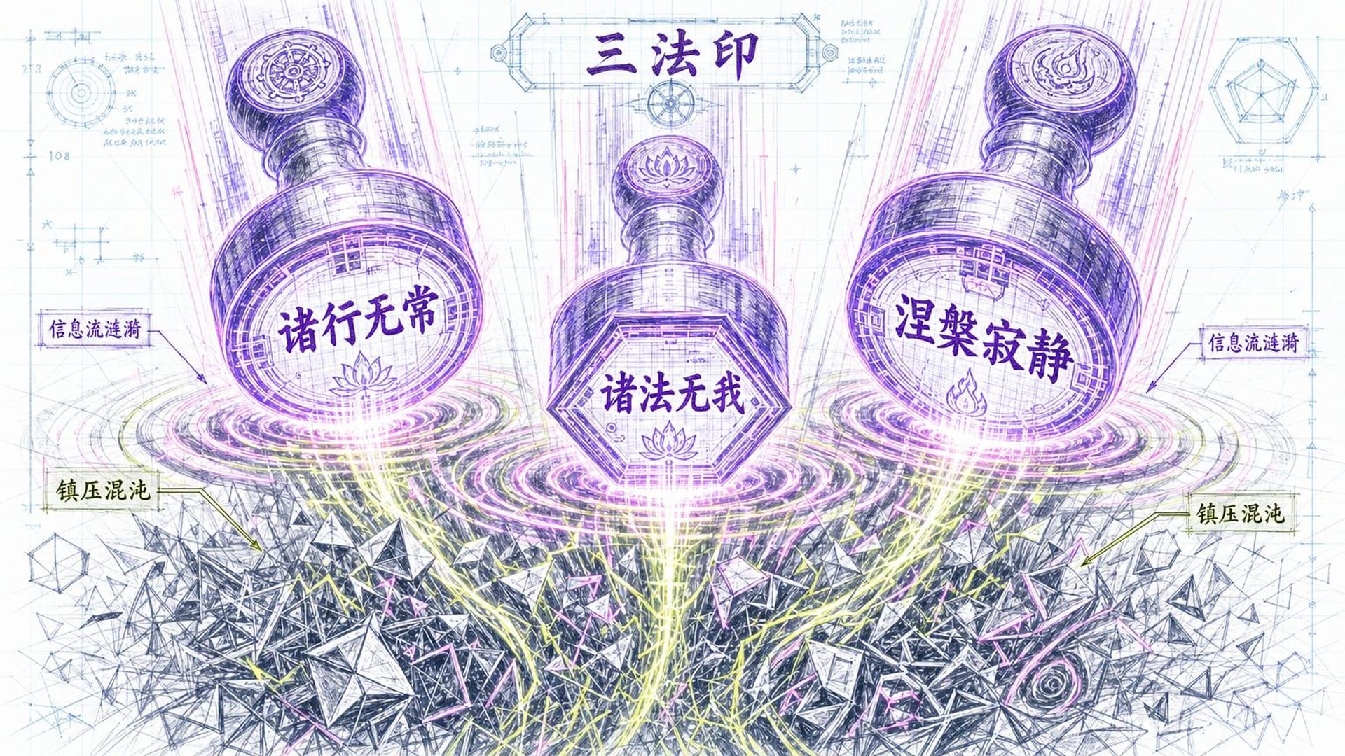 三法印：三个全息印章坠落镇压混沌