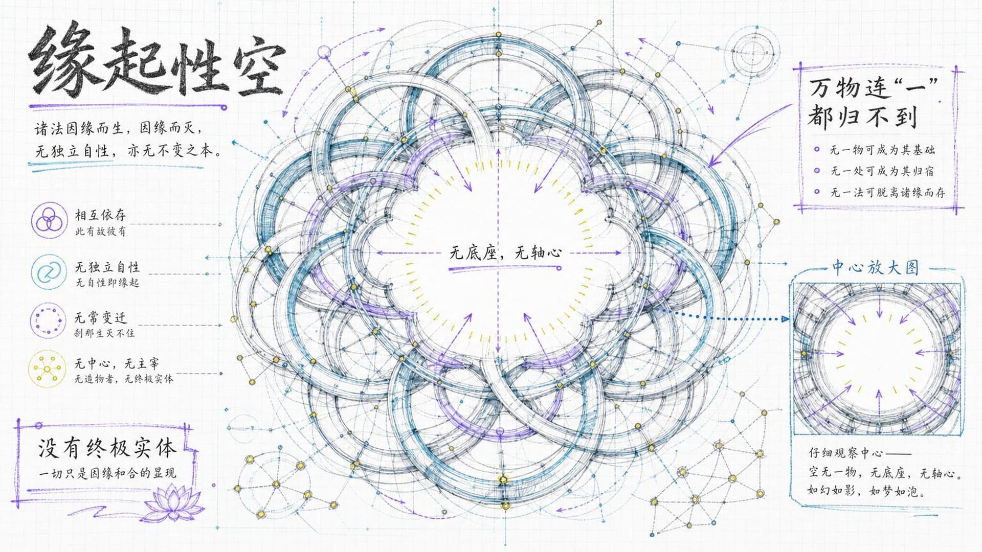 万物归一与缘起性空的根本差异
