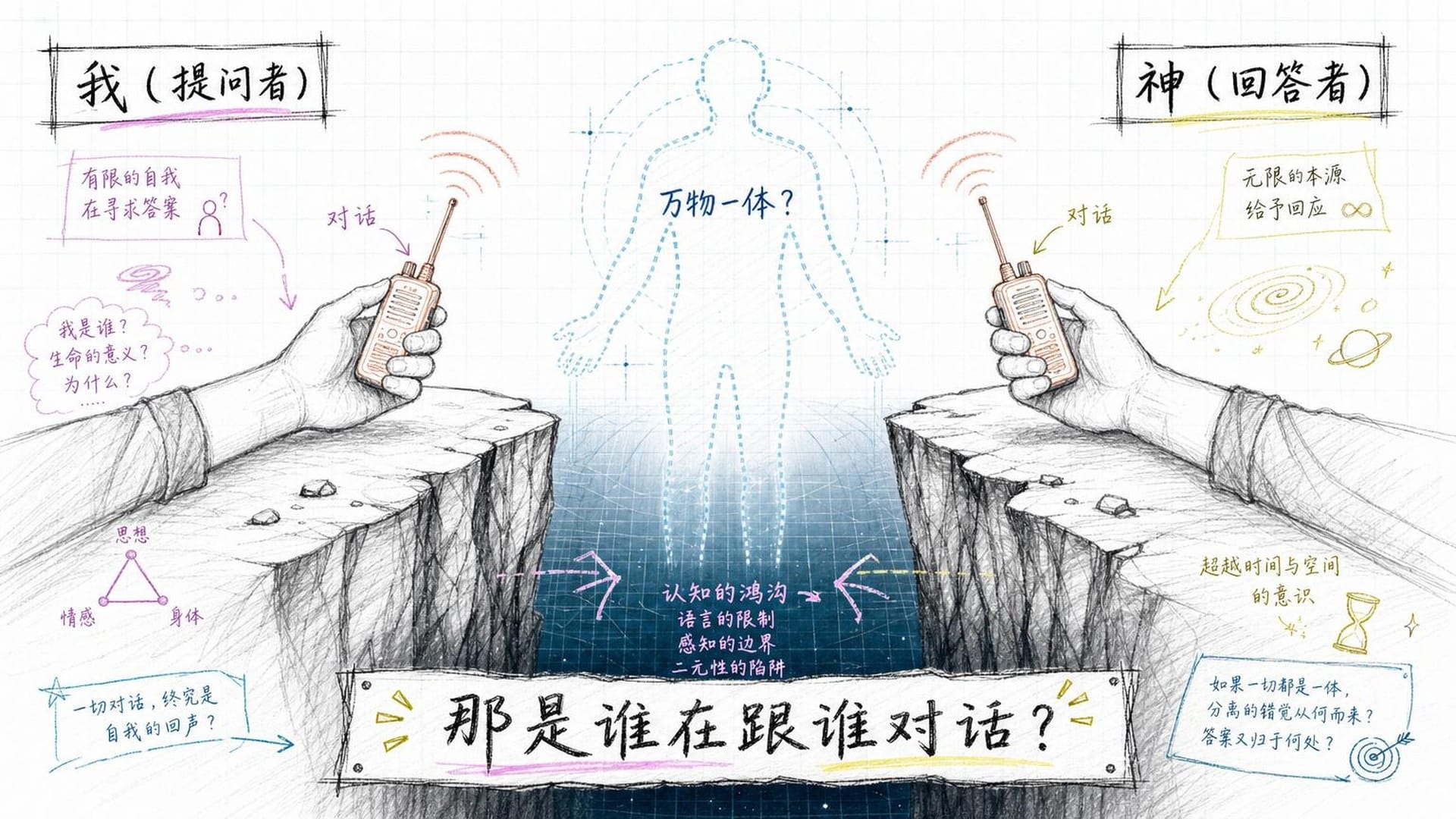 万物一体，却要与神对话