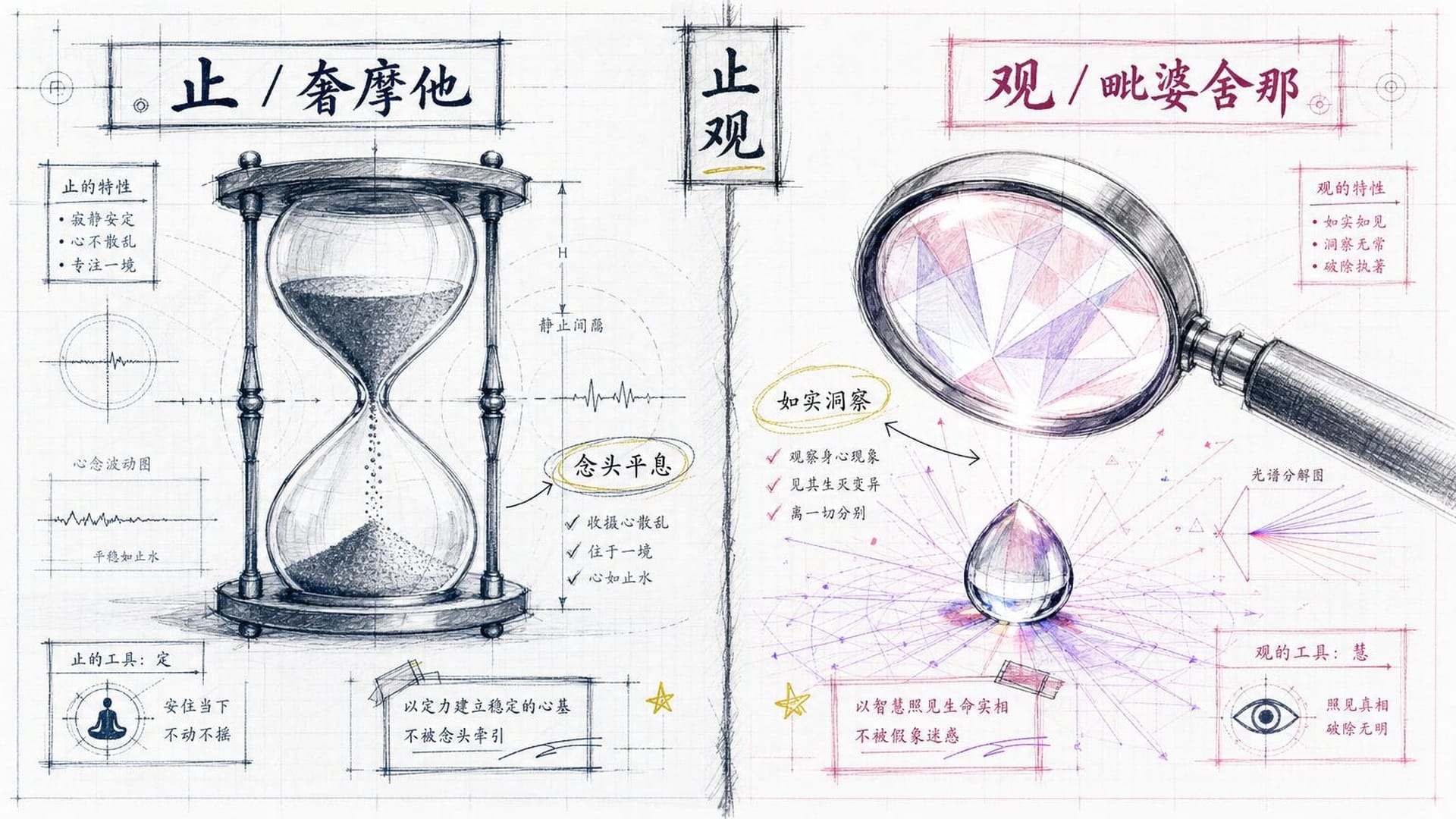 止与观的两种功能