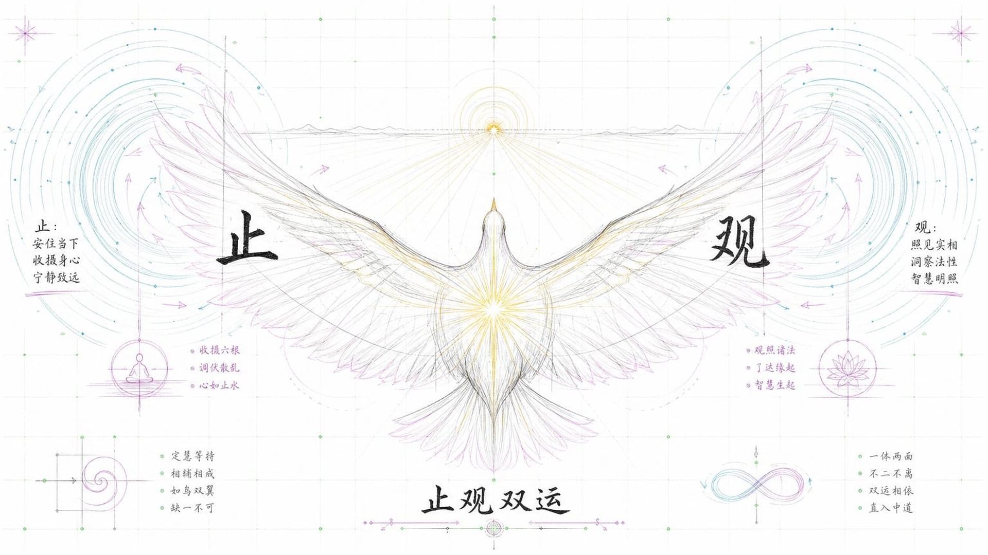 止观双运如鸟之两翼
