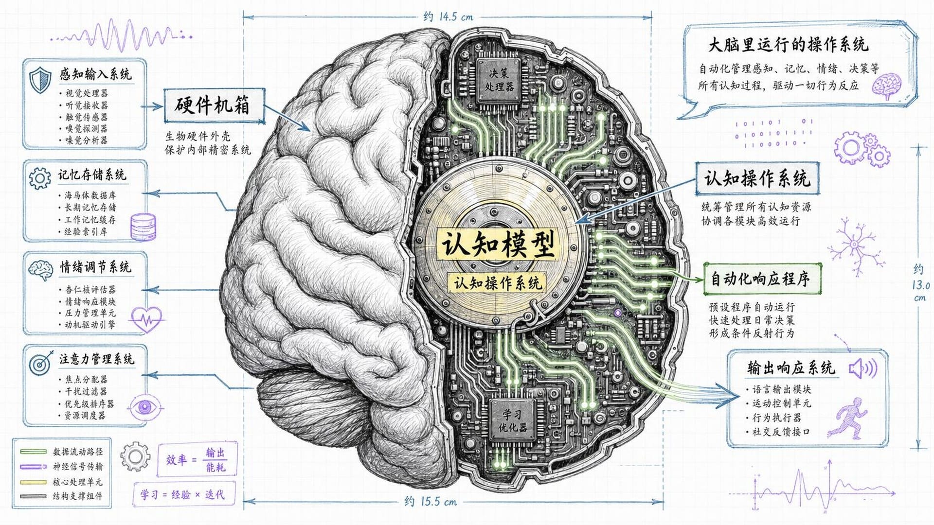 大脑内部运行的认知操作系统