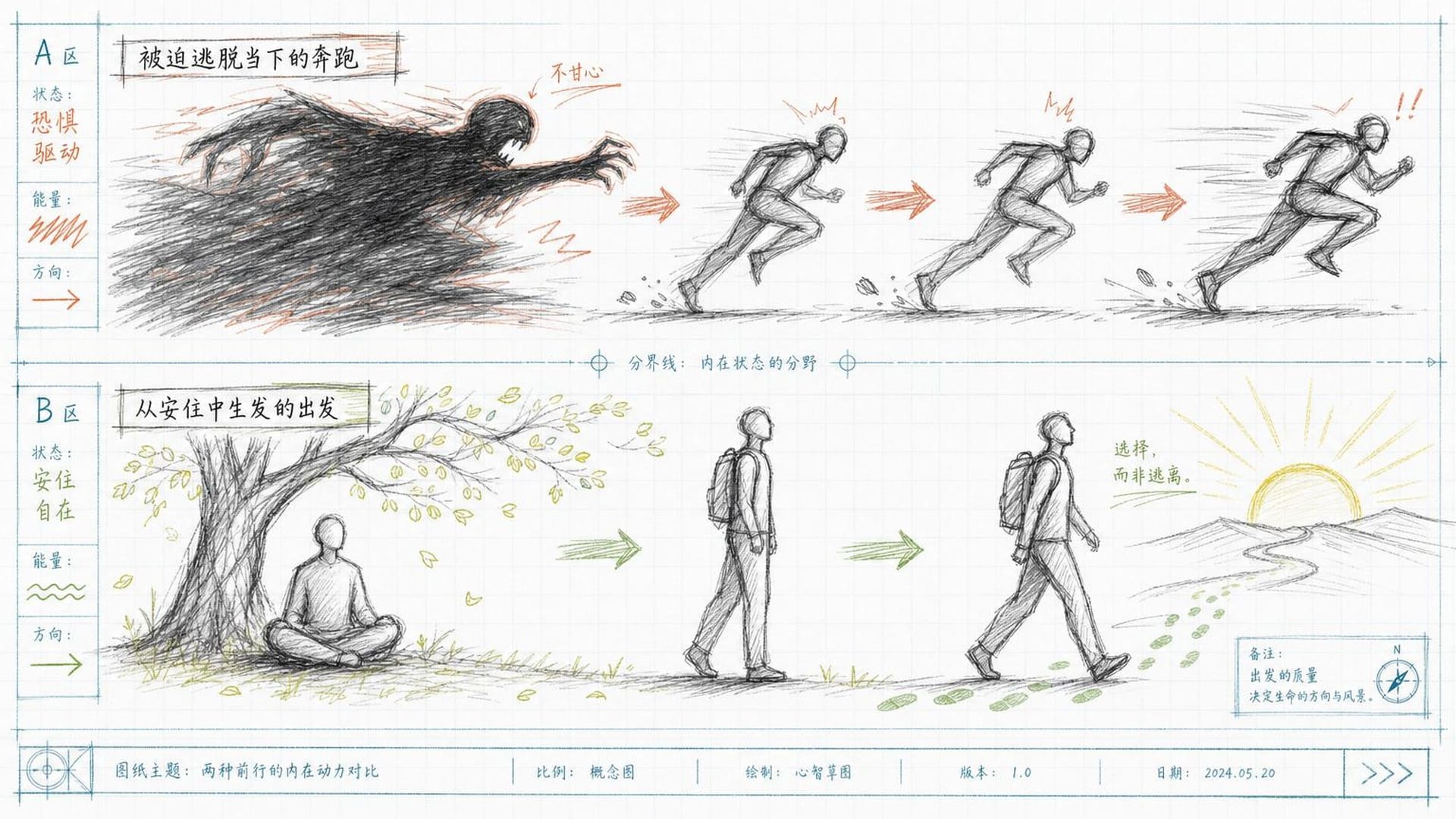 被迫奔跑与从安住出发