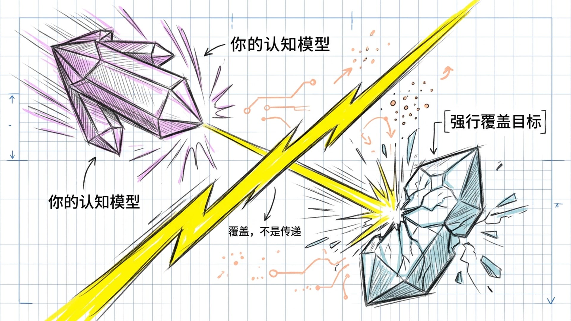 认知模型之间的碰撞覆盖