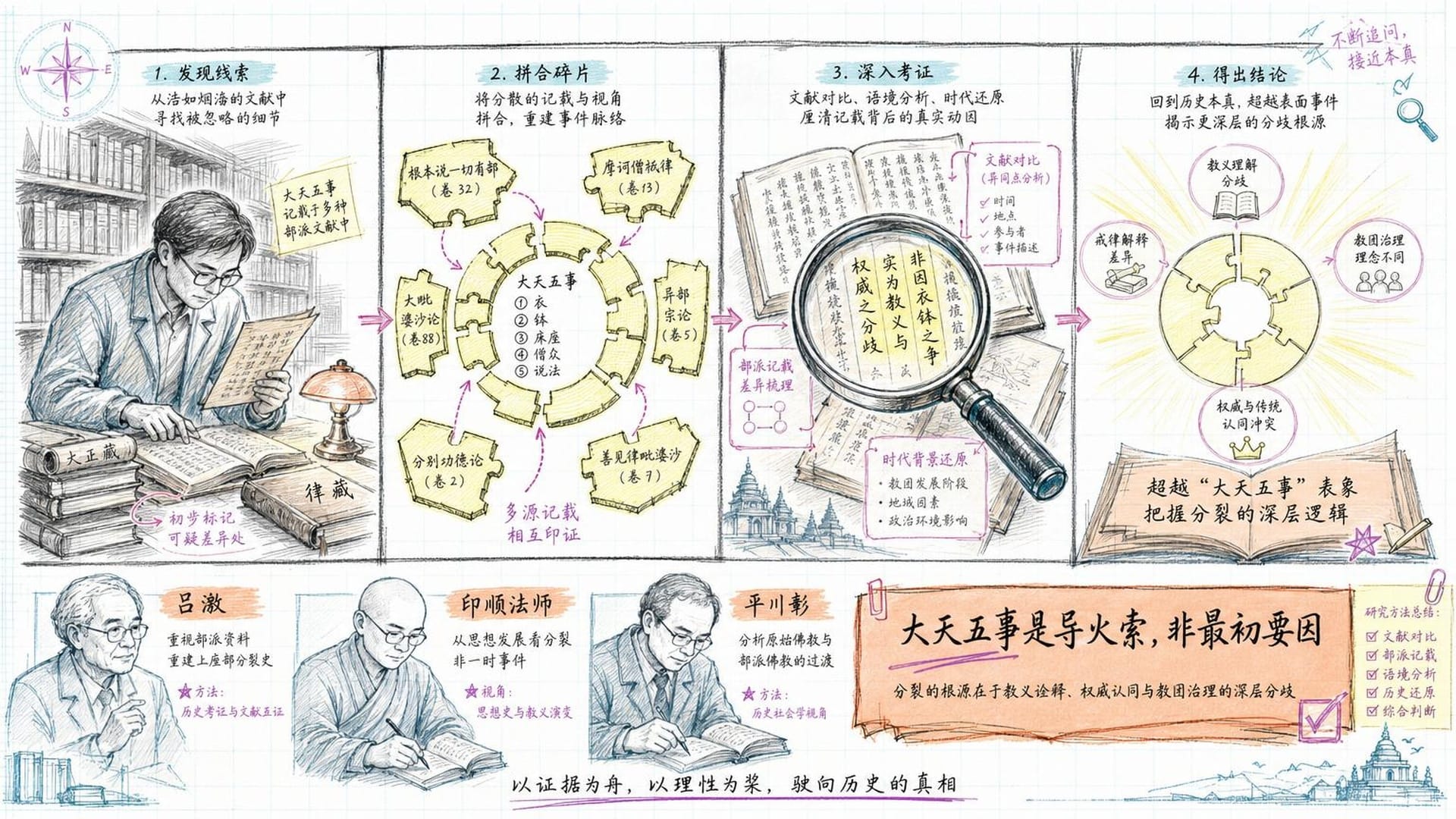 现代学者的重新发现