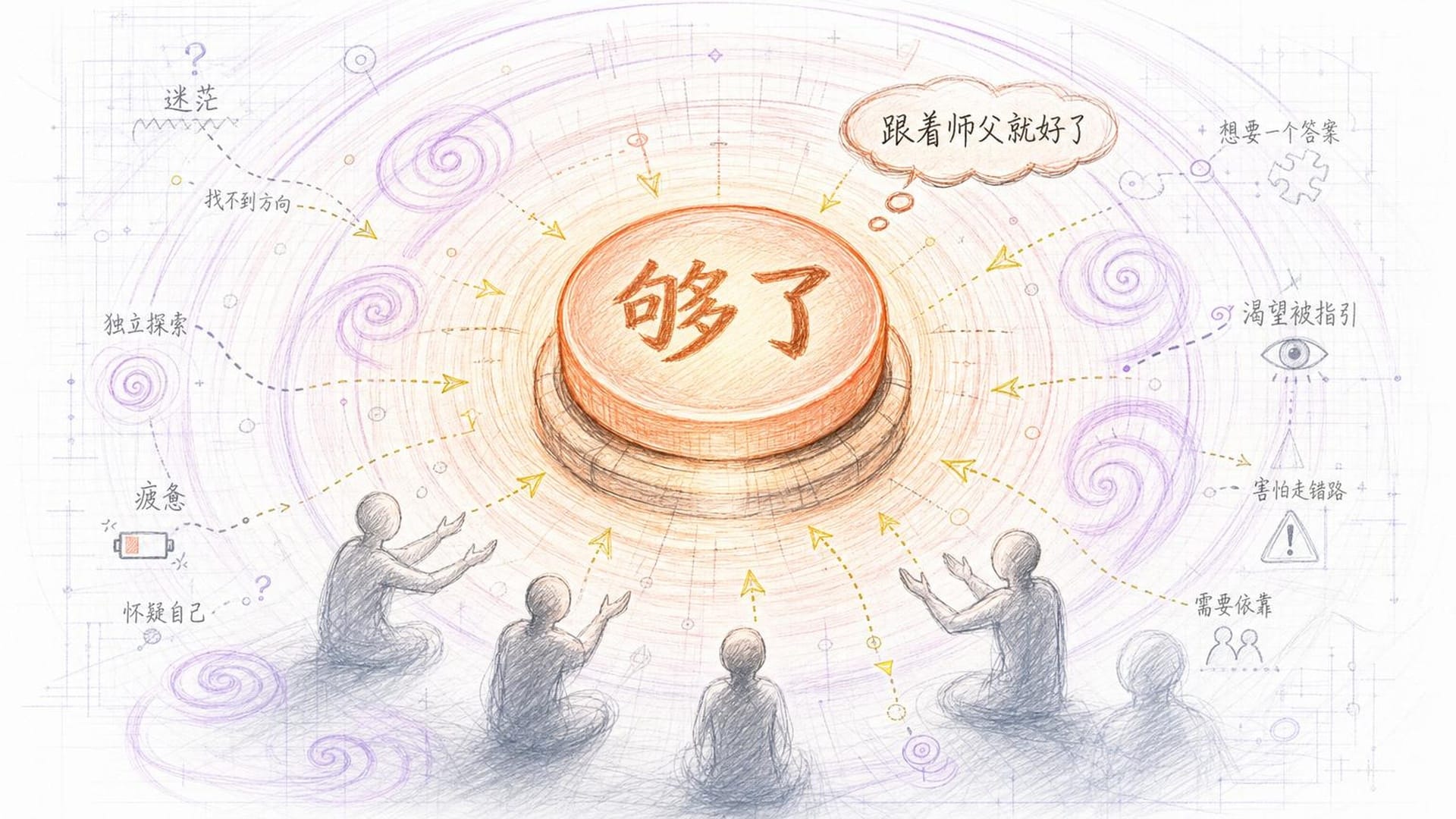 "够了"按钮的幻象