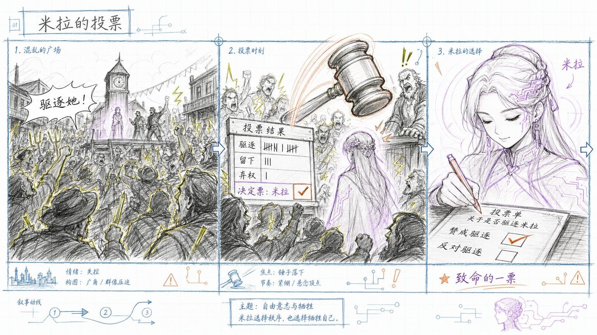 米拉投票驱逐自己