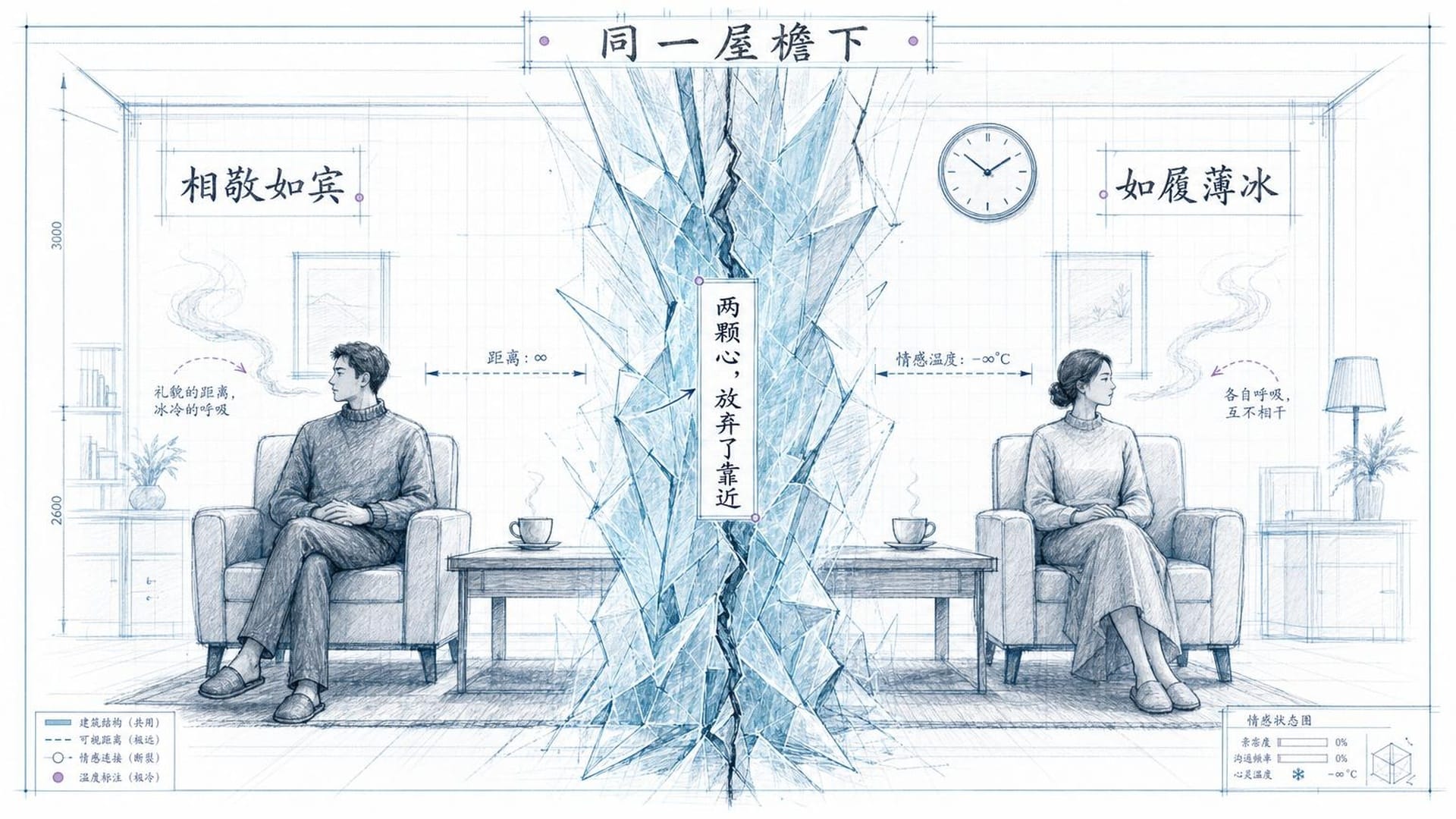 相敬如宾背后的冷寂