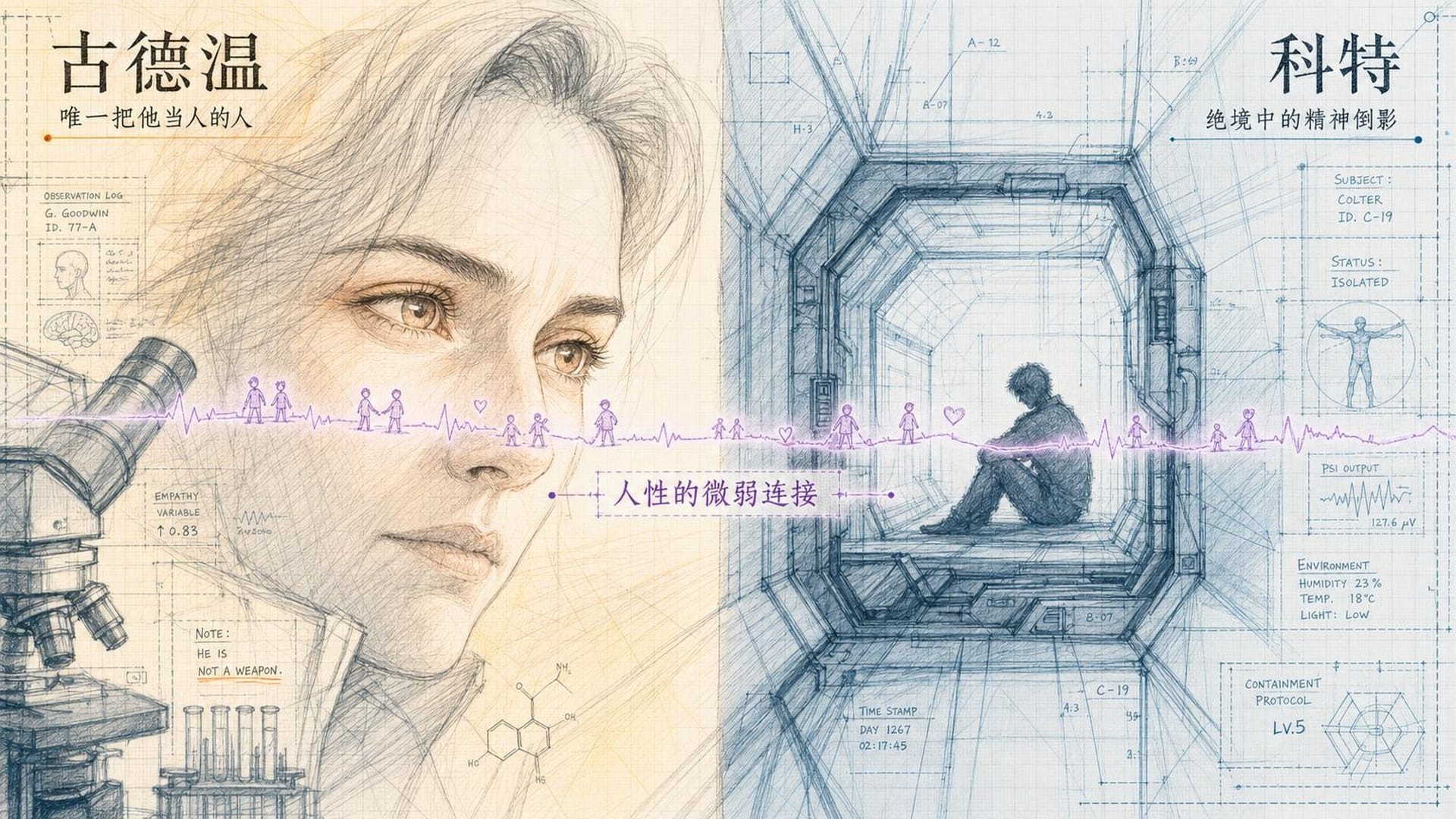 古德温与科特之间横跨实验室的人性连接