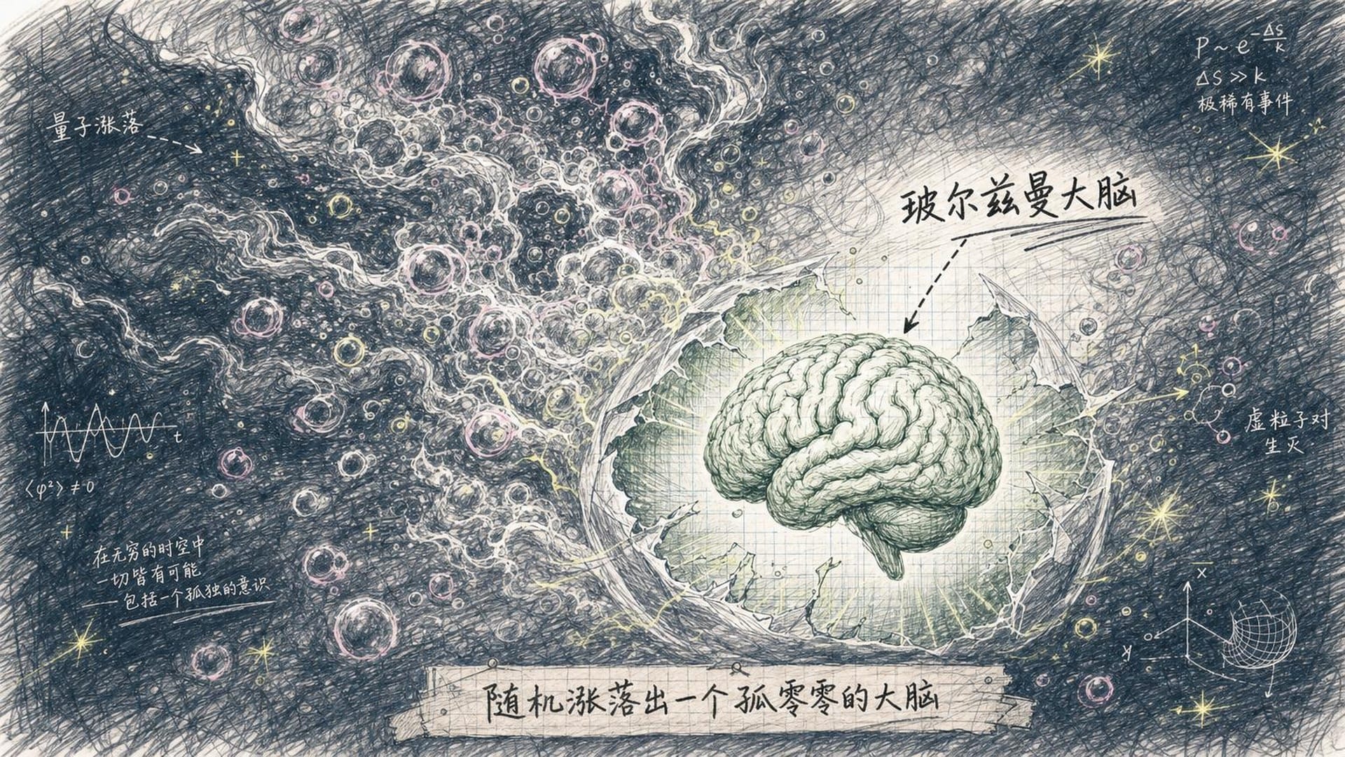 涌现的玻尔兹曼大脑