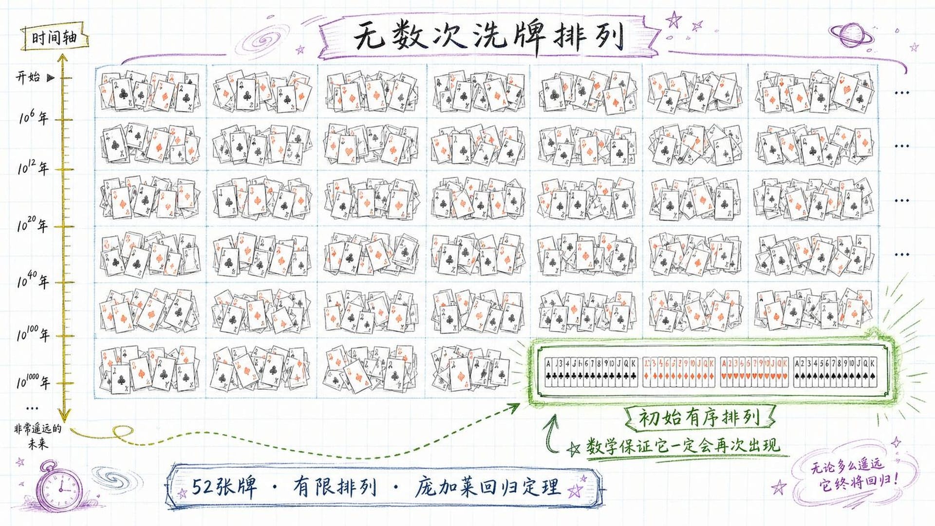 扑克牌的洗牌比喻