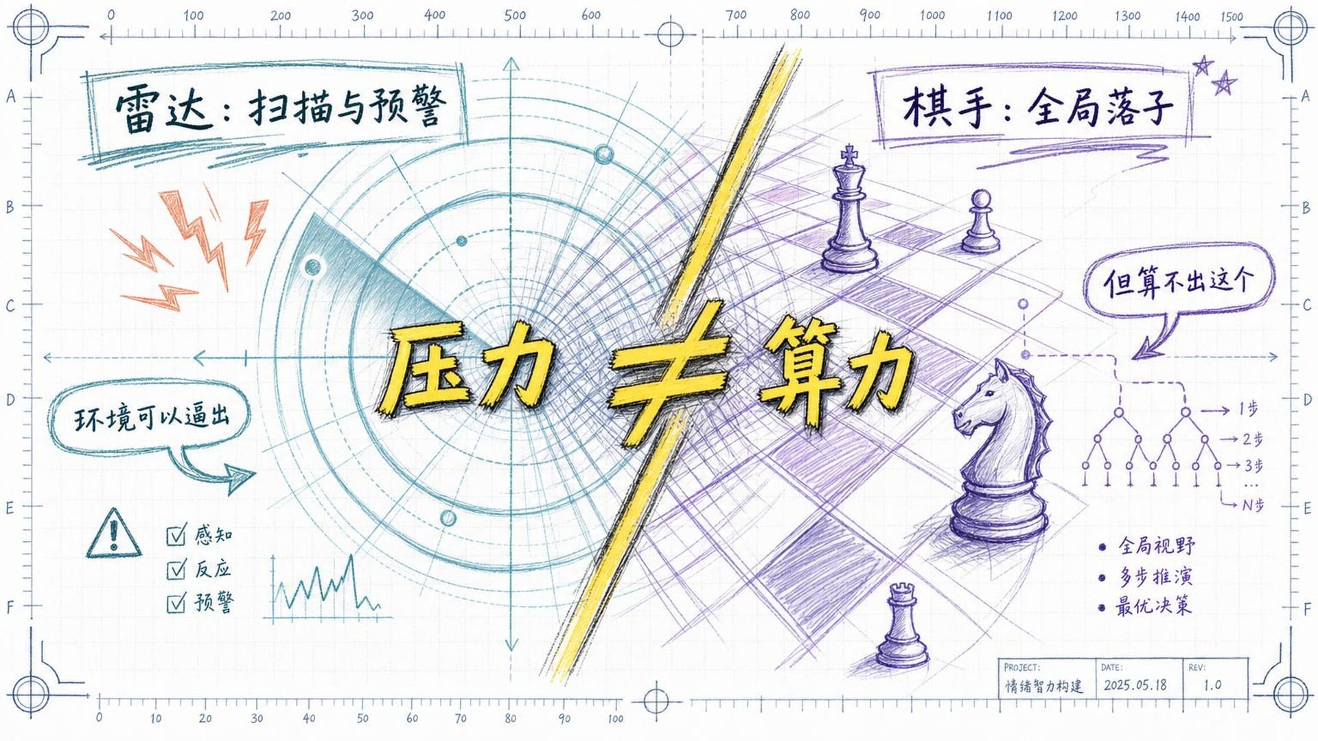 雷达与棋手的本质区别