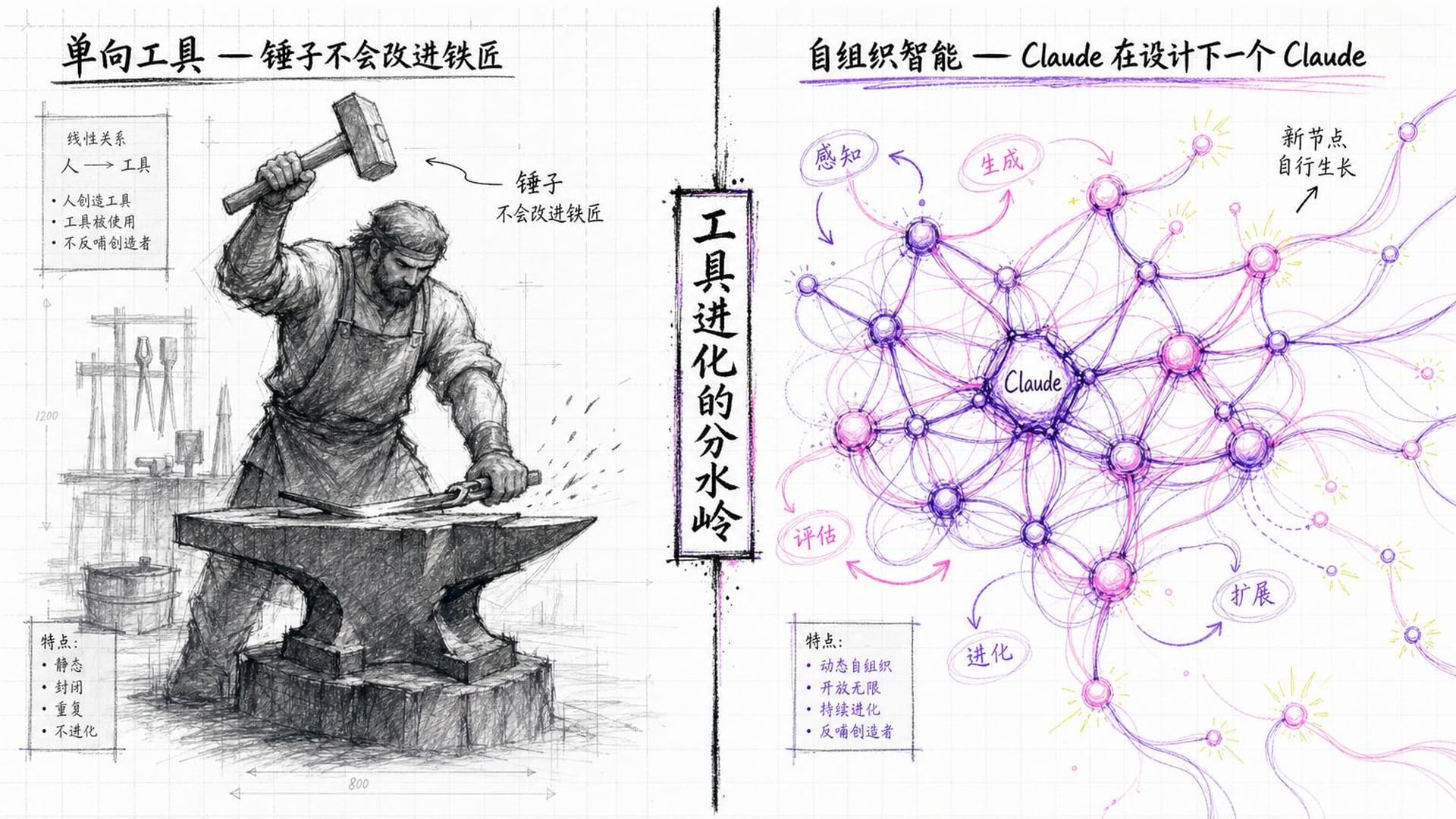AI 改进 AI 的循环结构