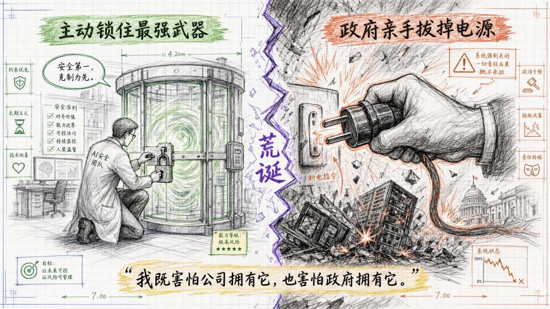 荒诞的对立:克制与断电