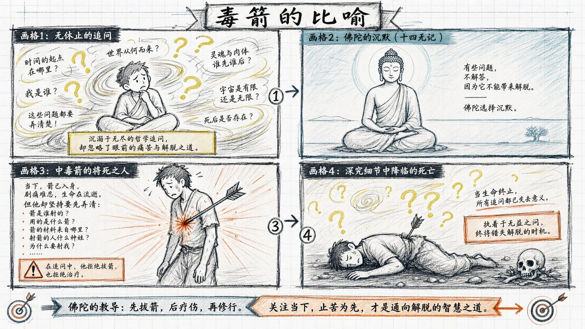 毒箭的比喻
