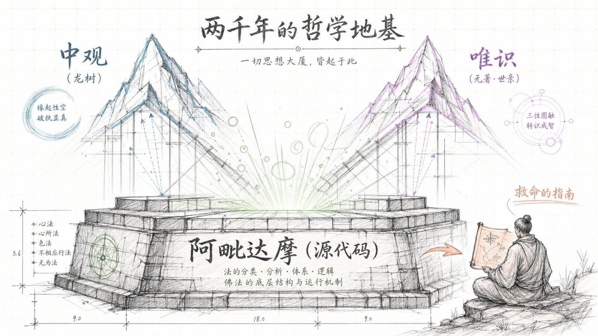 阿毗达摩作为地基