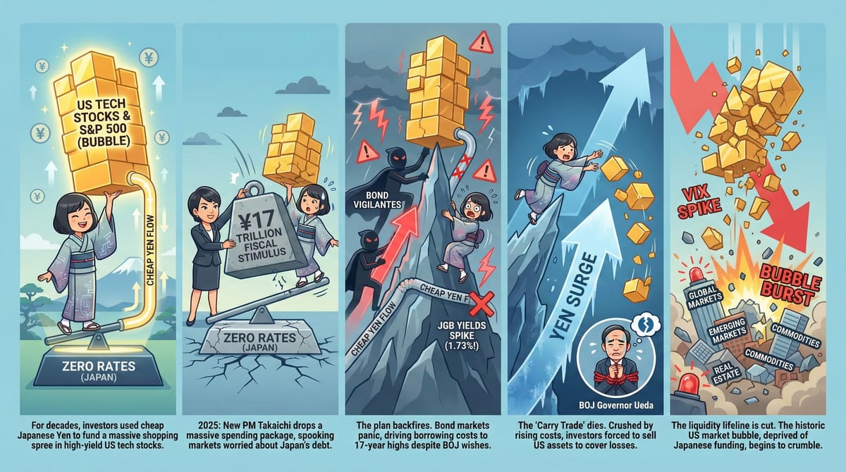 渡边太太的危险游戏：日本套息交易何时引爆美股？