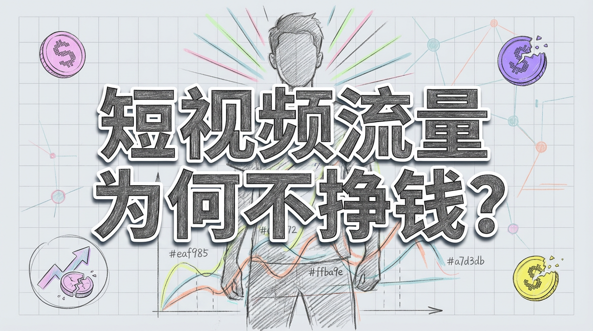 短视频播放量百万，为何仅赚数十元？揭秘创作者经济的残酷真相与致富新途径