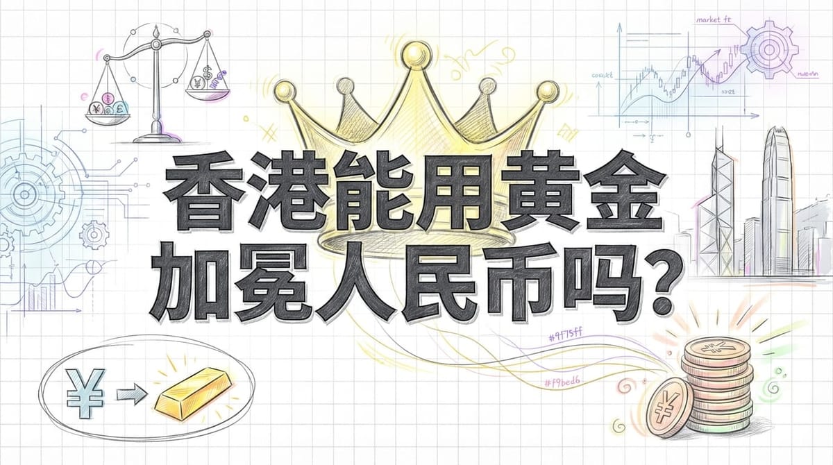香港：黄金“加冕”人民币国际化，能否问鼎全球定价权？