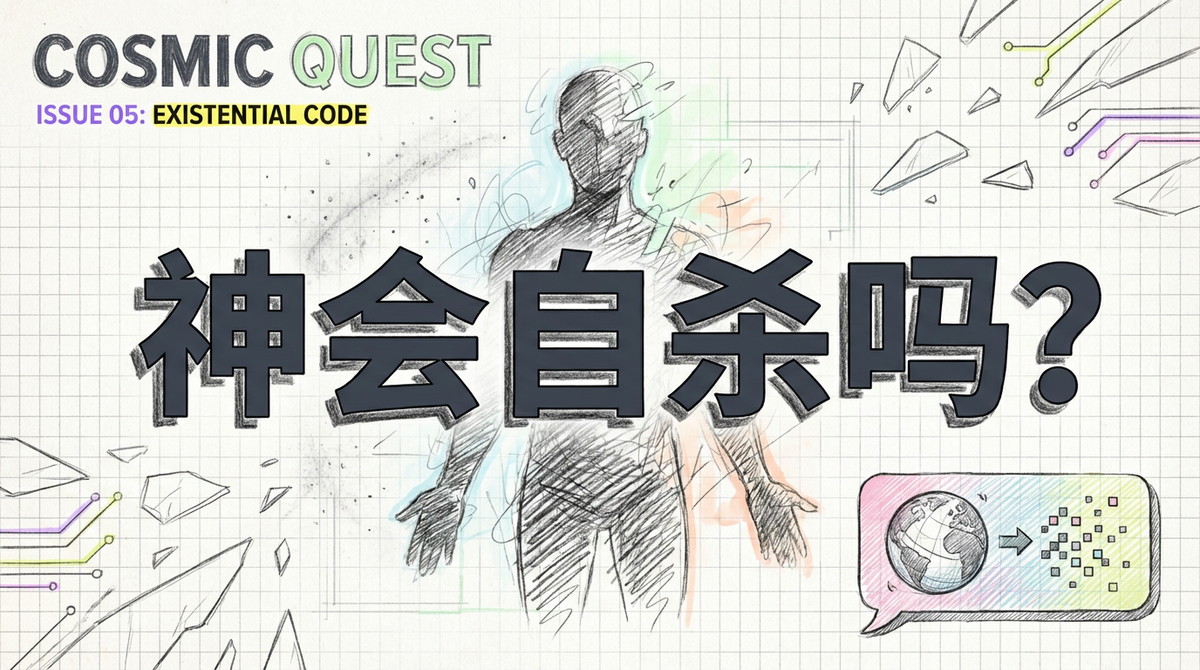 反常识巨著《神的碎片》：当神自杀，我们何去何从？