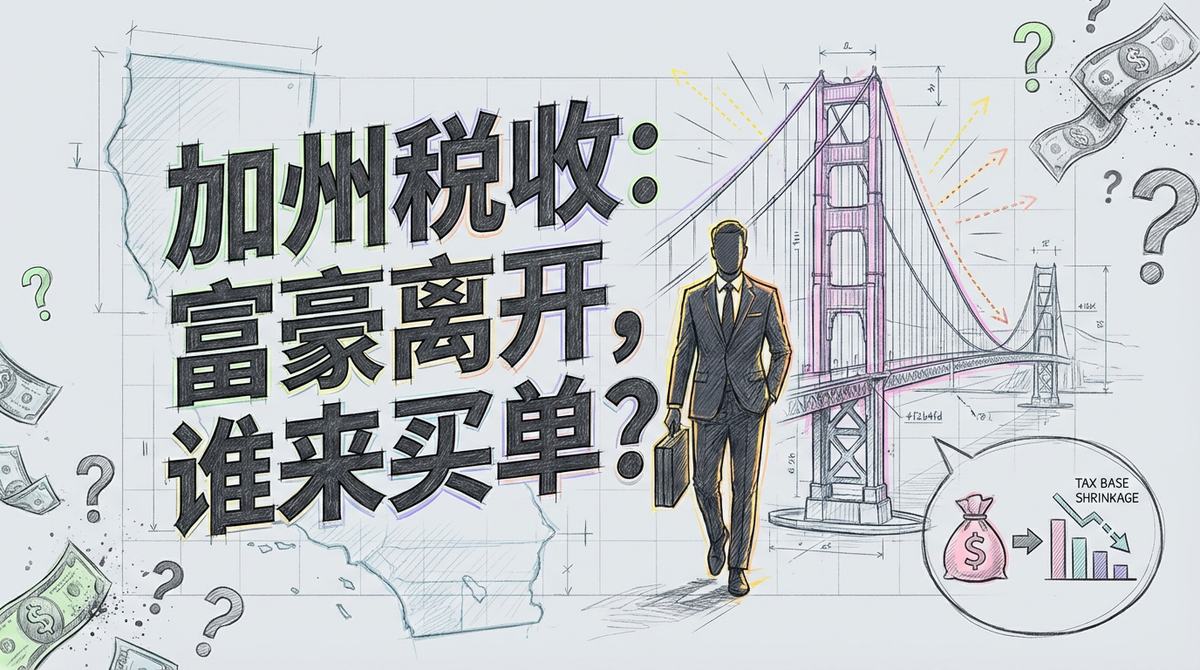 加州“亿万富翁税”：穷人的福音还是经济的毒药？