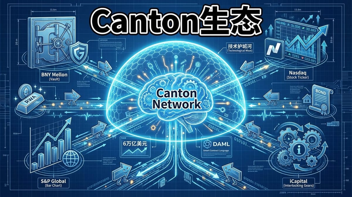 揭秘华尔街的“隐形骨干网”：Canton Network如何重塑全球金融？