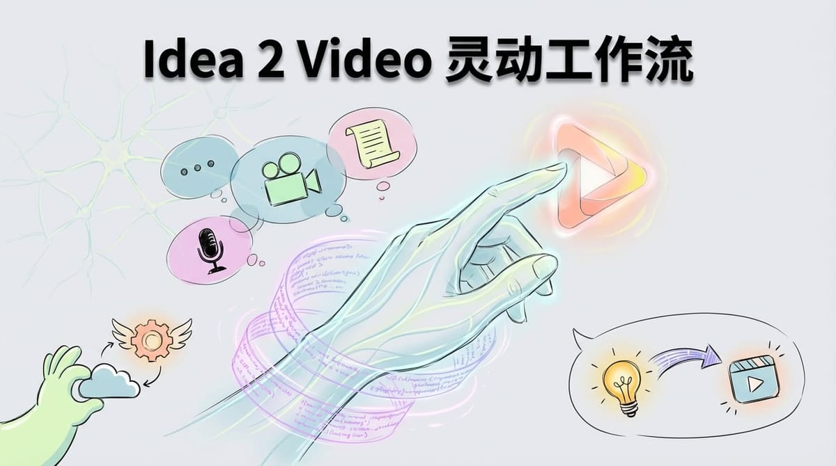 十分钟从灵感到视频：AI是如何变魔法的？