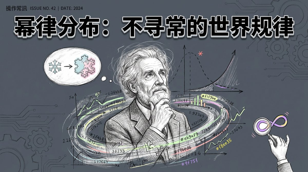 颠覆你的“常识”：为什么世界不是“平均主义”的？一文读懂“幂律分布”的底层逻辑